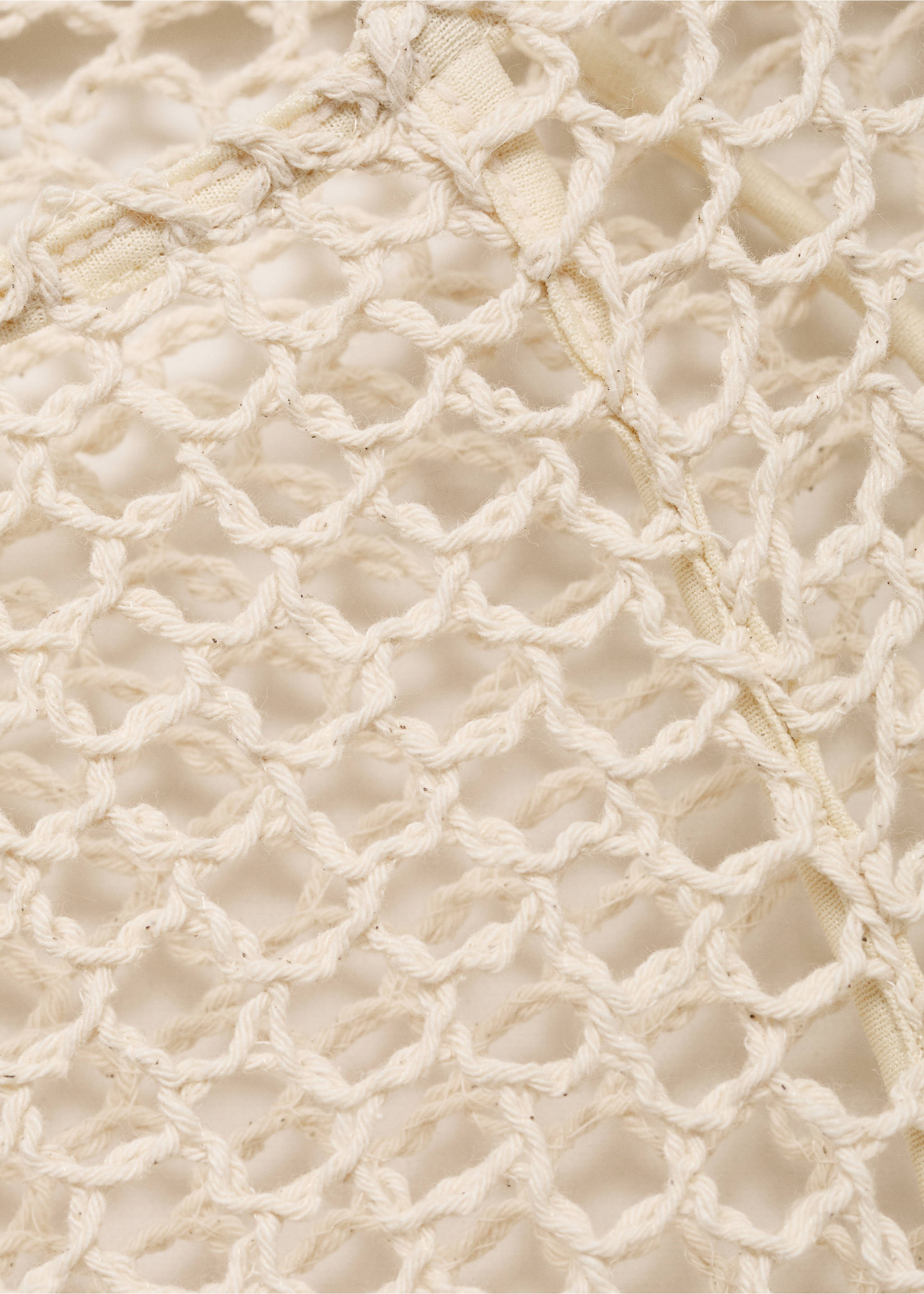 Jersey crochet manga larga - Detalle del artículo 8, Crudo. Ref: 17041220-00.