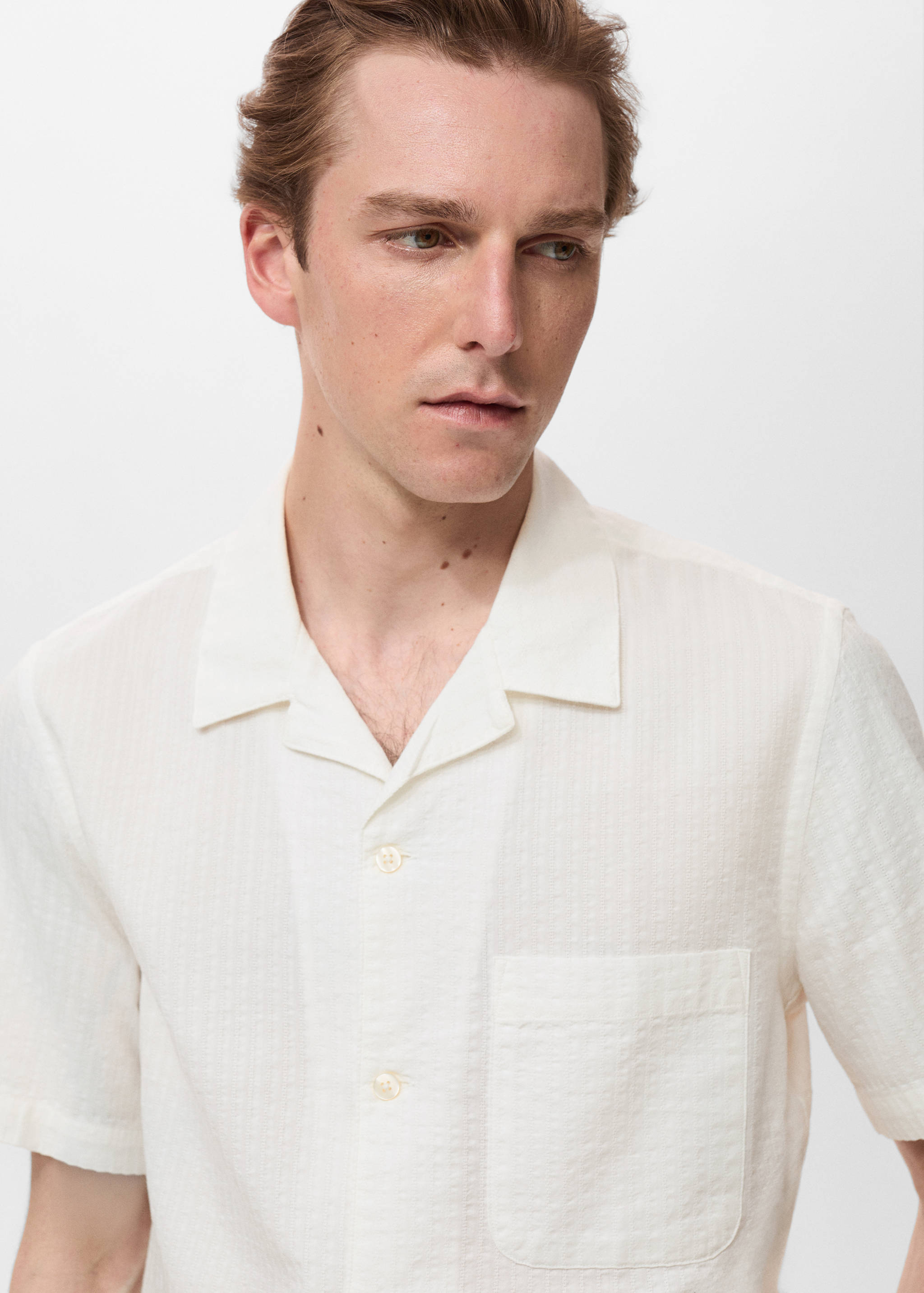Chemise regular-fit seersucker - Détail de l'article 1