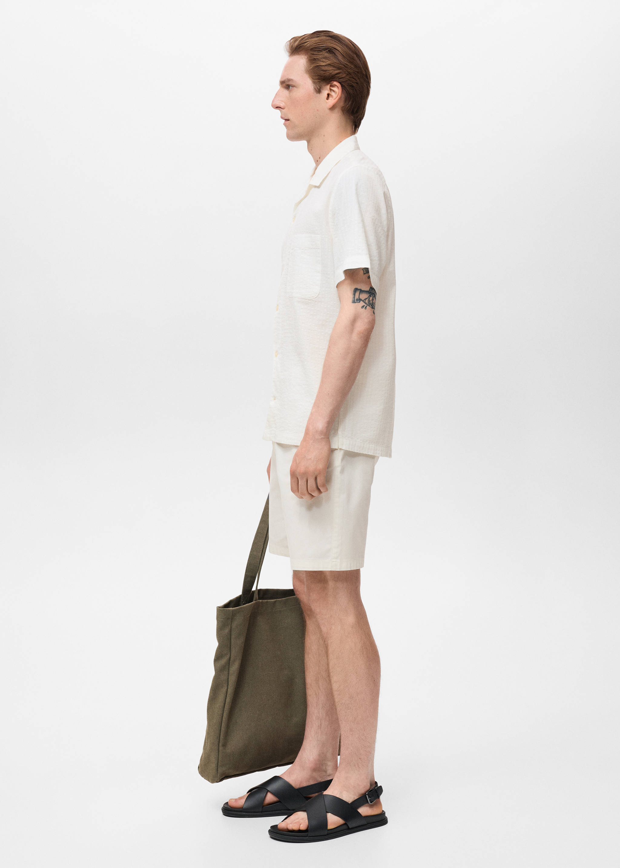 Chemise regular-fit seersucker - Détail de l'article 2