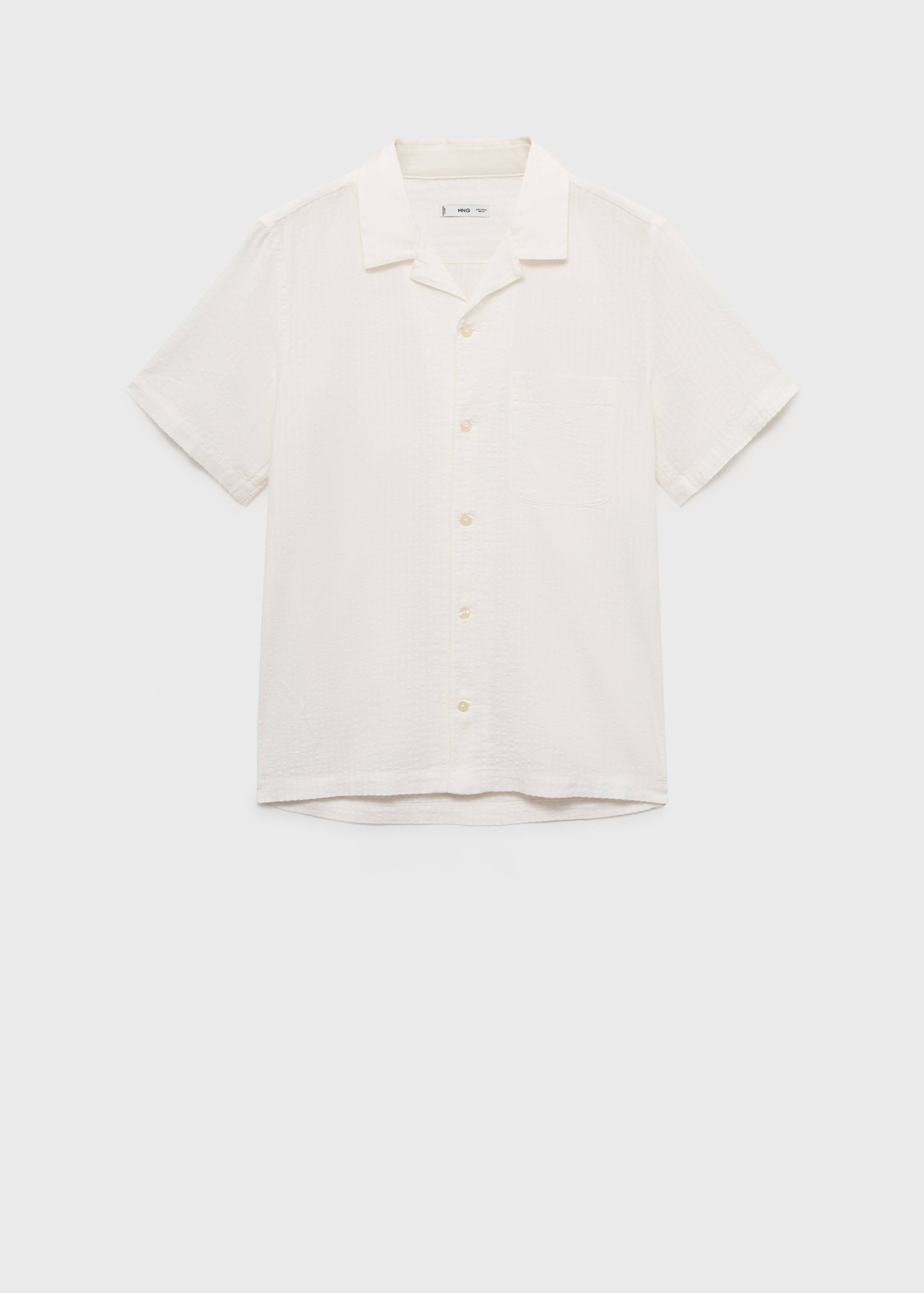 Chemise regular-fit seersucker - Article sans modèle