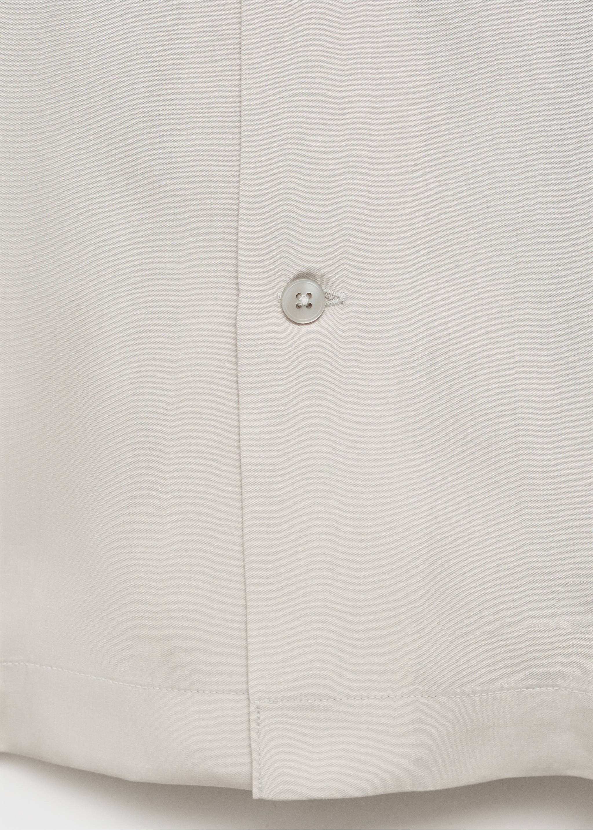 Regular Fit-Hemd aus Lyocell - Detail des Artikels 0, Eisgrau. Ref: 17041229-00.