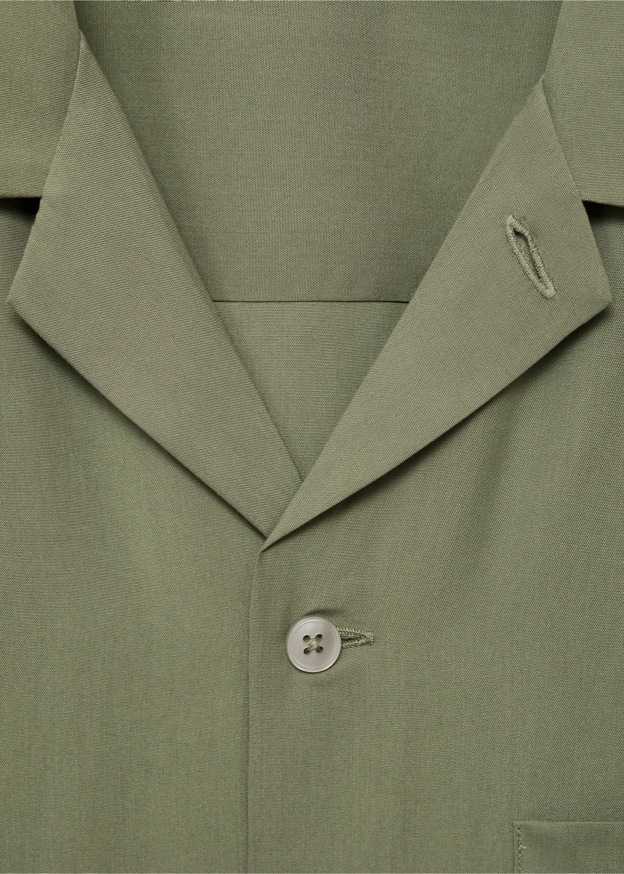 Chemise regular-fit Lyocell - Détail de l'article 8, Vert menthe. Ref: 17041229-00.