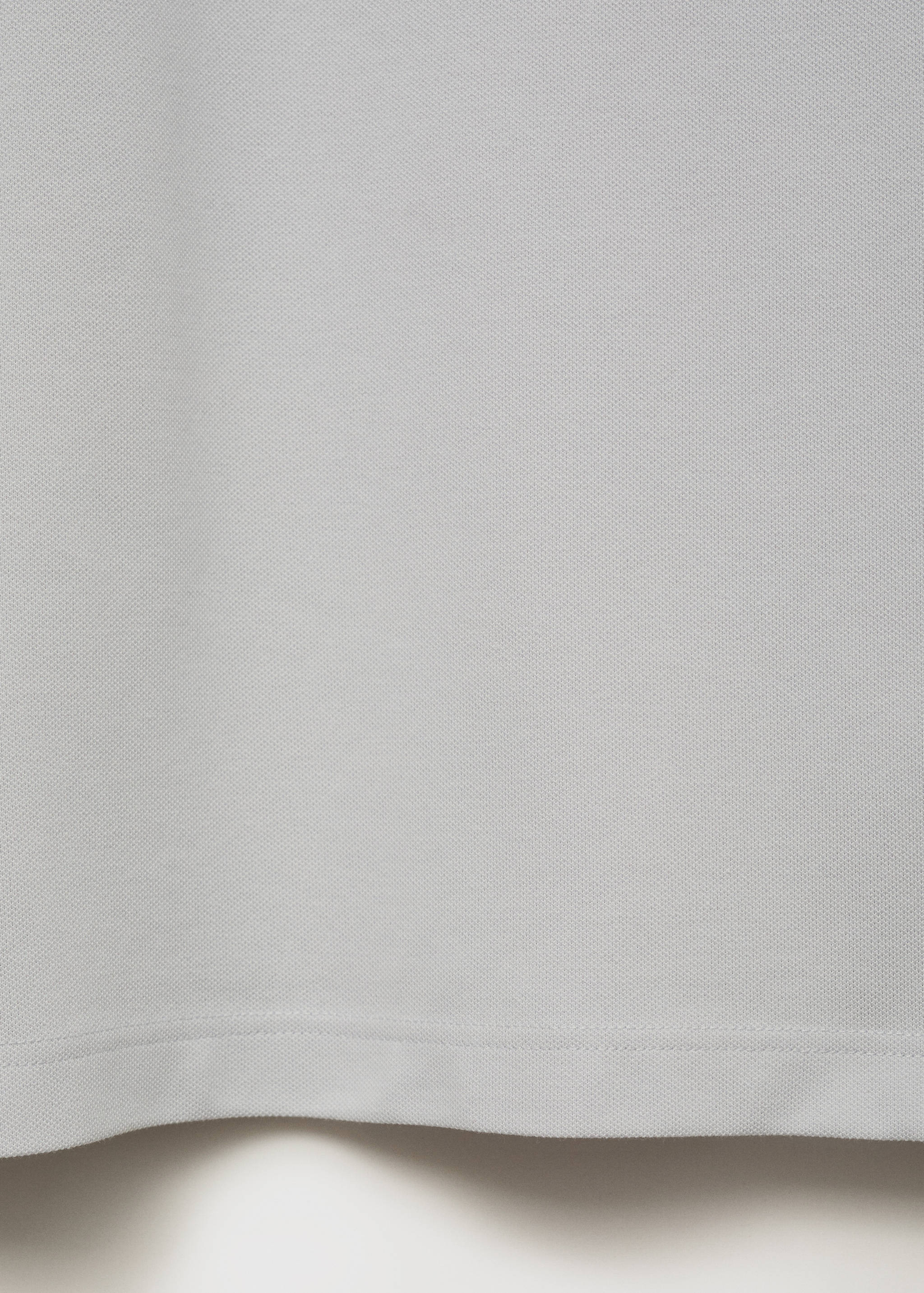 Cotton piqué polo shirt - Details of the article 0