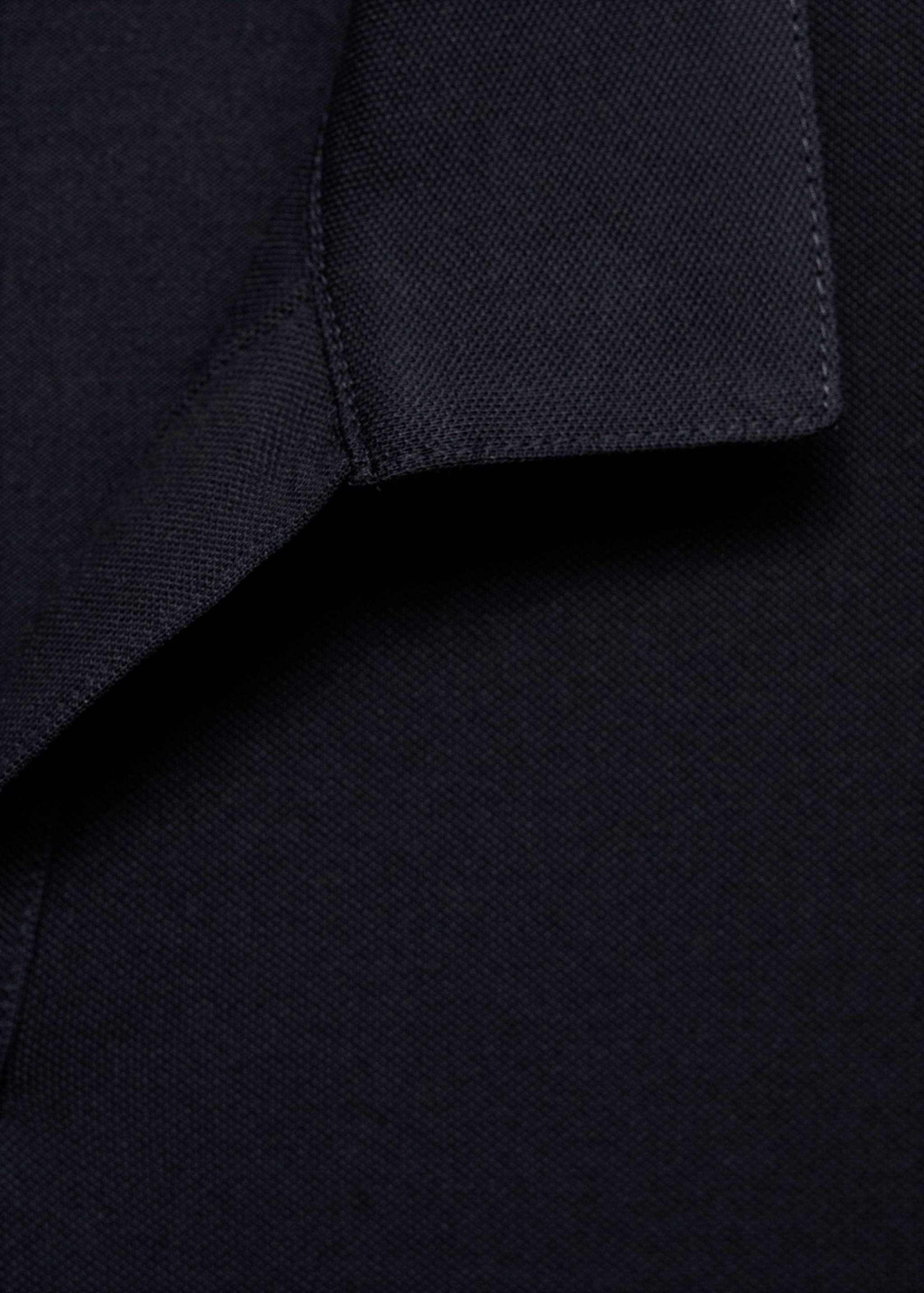 Cotton piqué polo shirt - Details of the article 8
