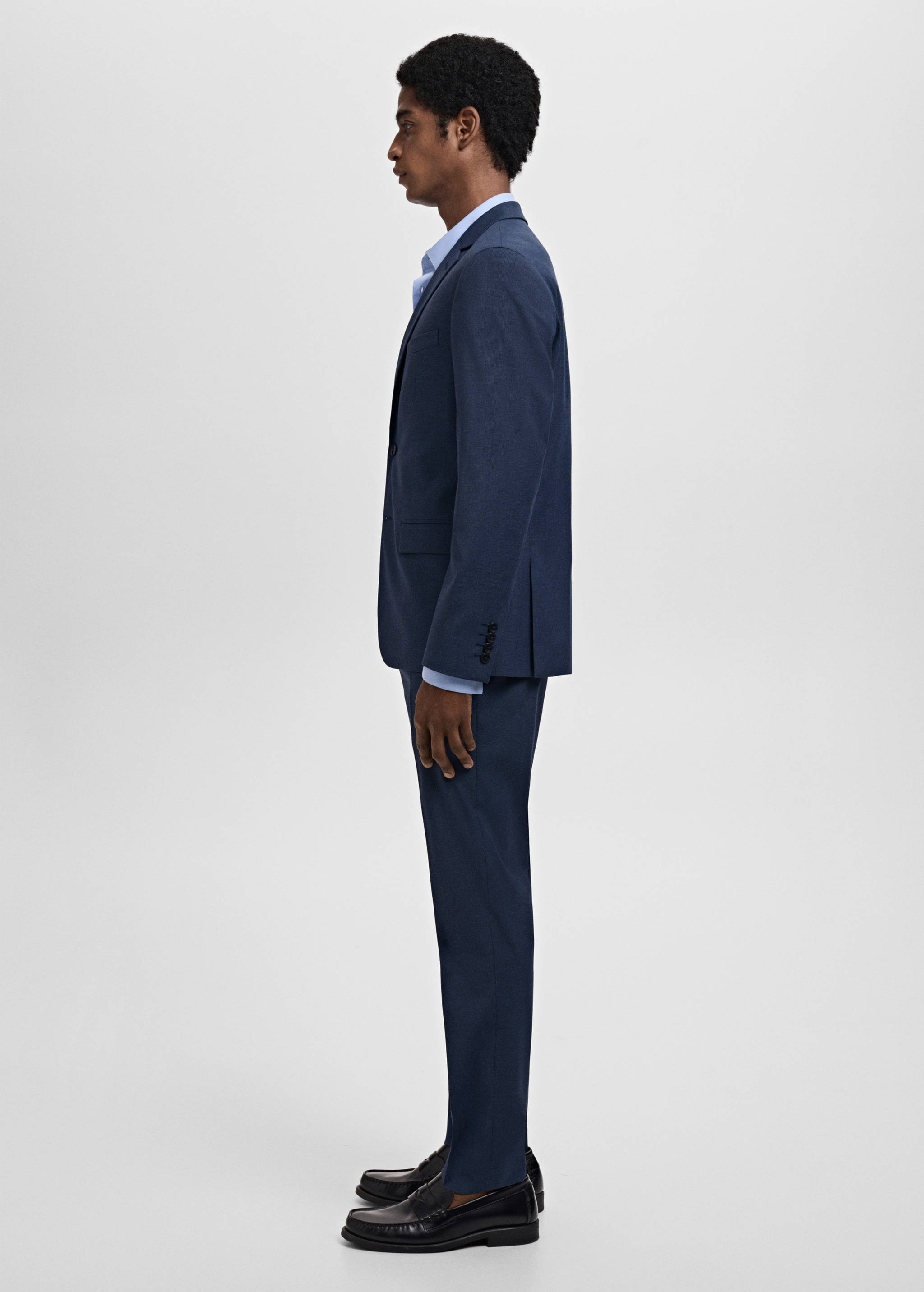 Super slim-fit blazer van stretchstof - Detail van het artikel 2