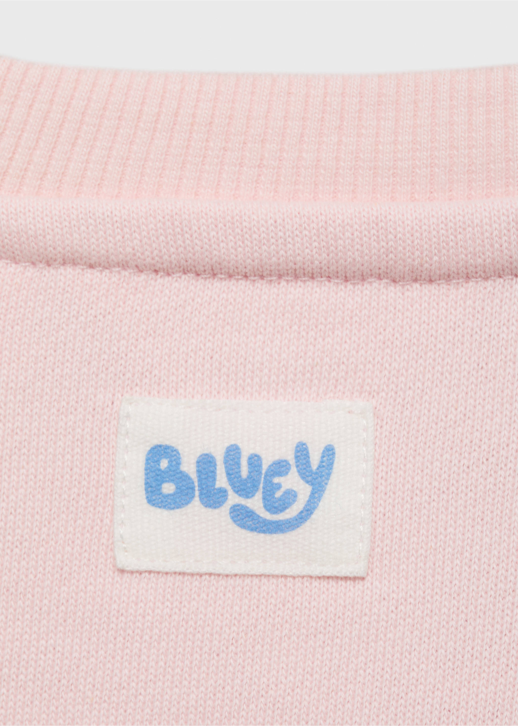 Bluey-print sweatshirt - Details of the article 0, Pink. Ref: 17041238-00.
