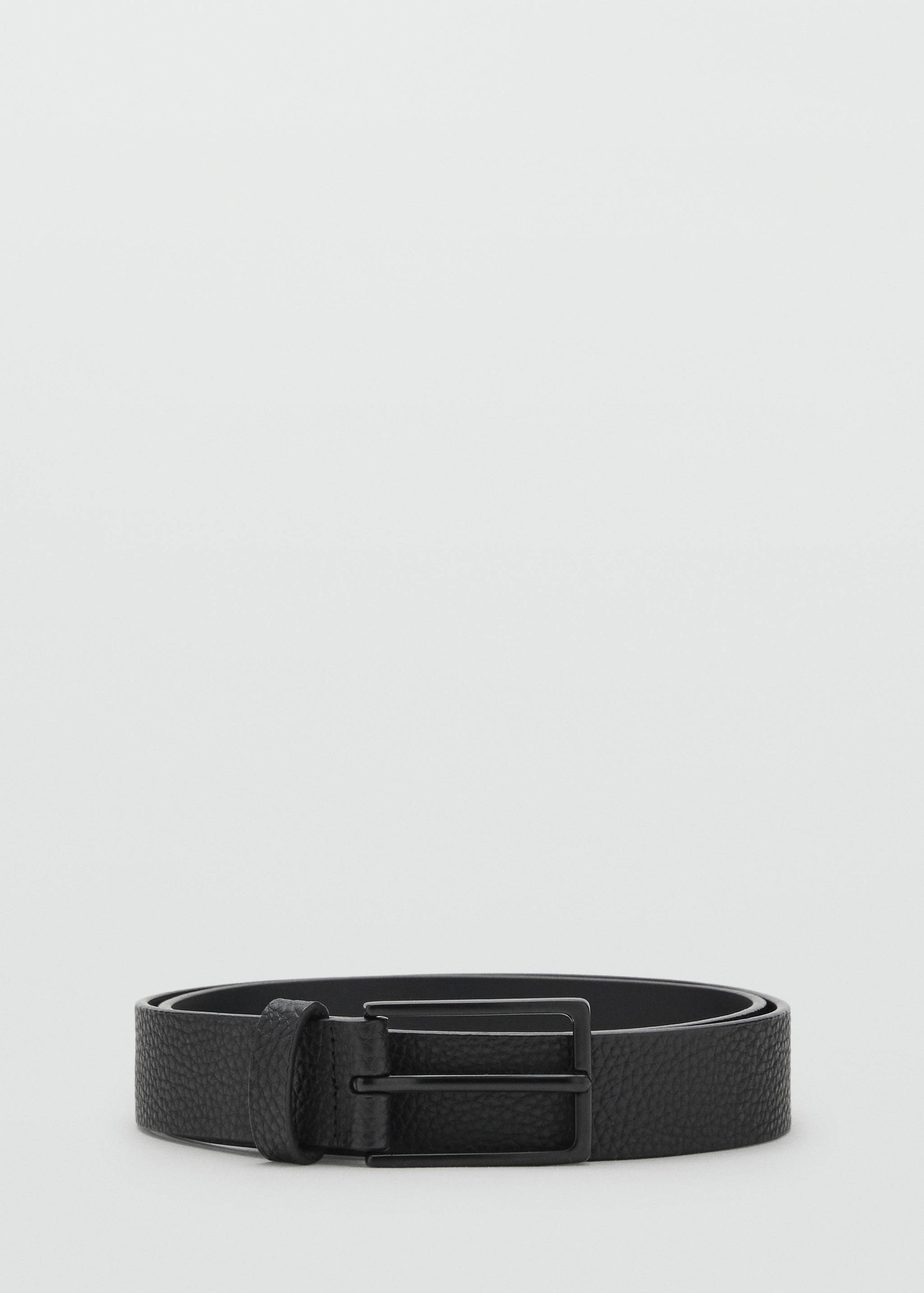 Ceinture cuir grainé - Article sans modèle