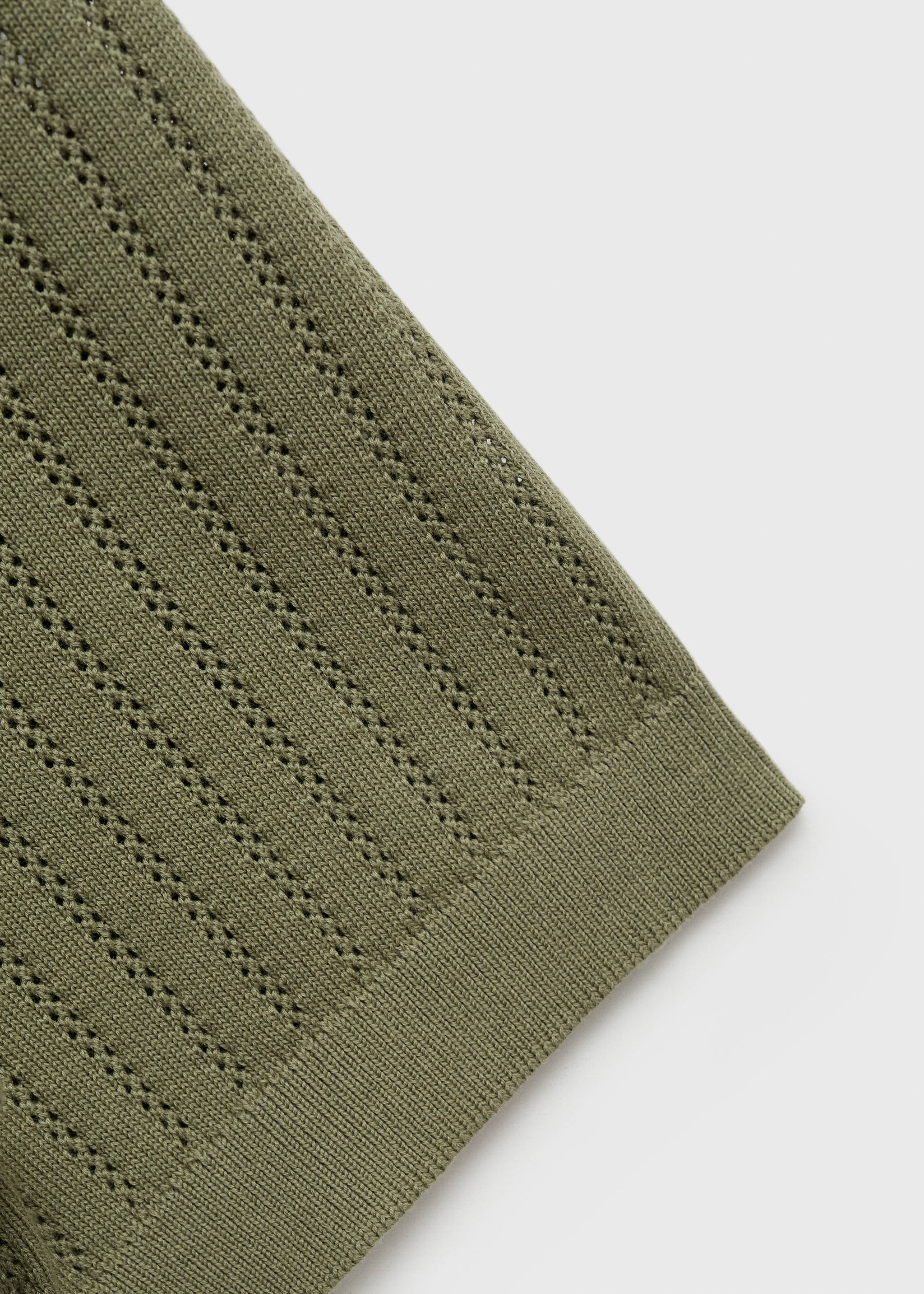 Baumwollhemd mit Lochmuster - Detail des Artikels 8