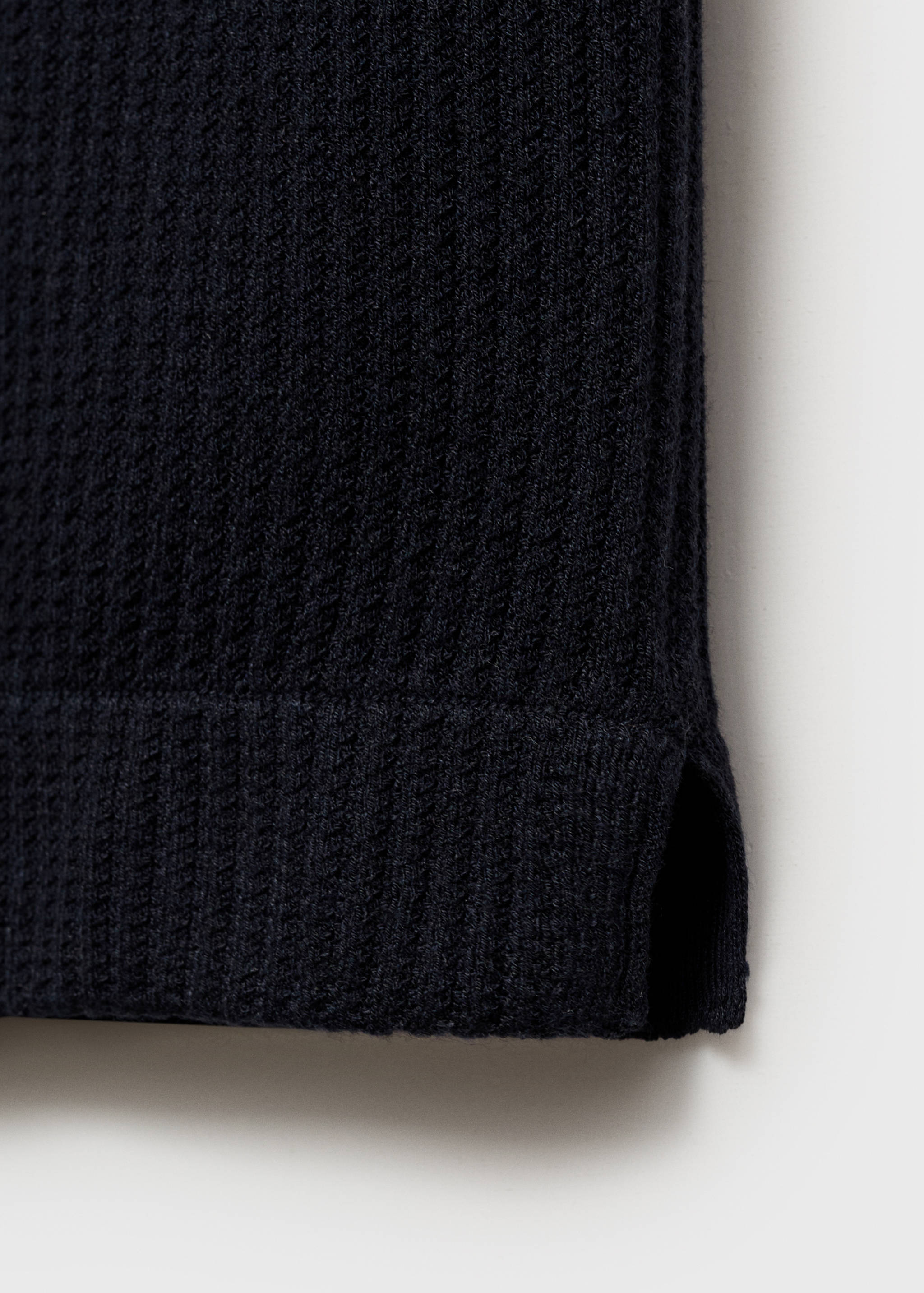 Rib-knit shirt - Details of the article 0
