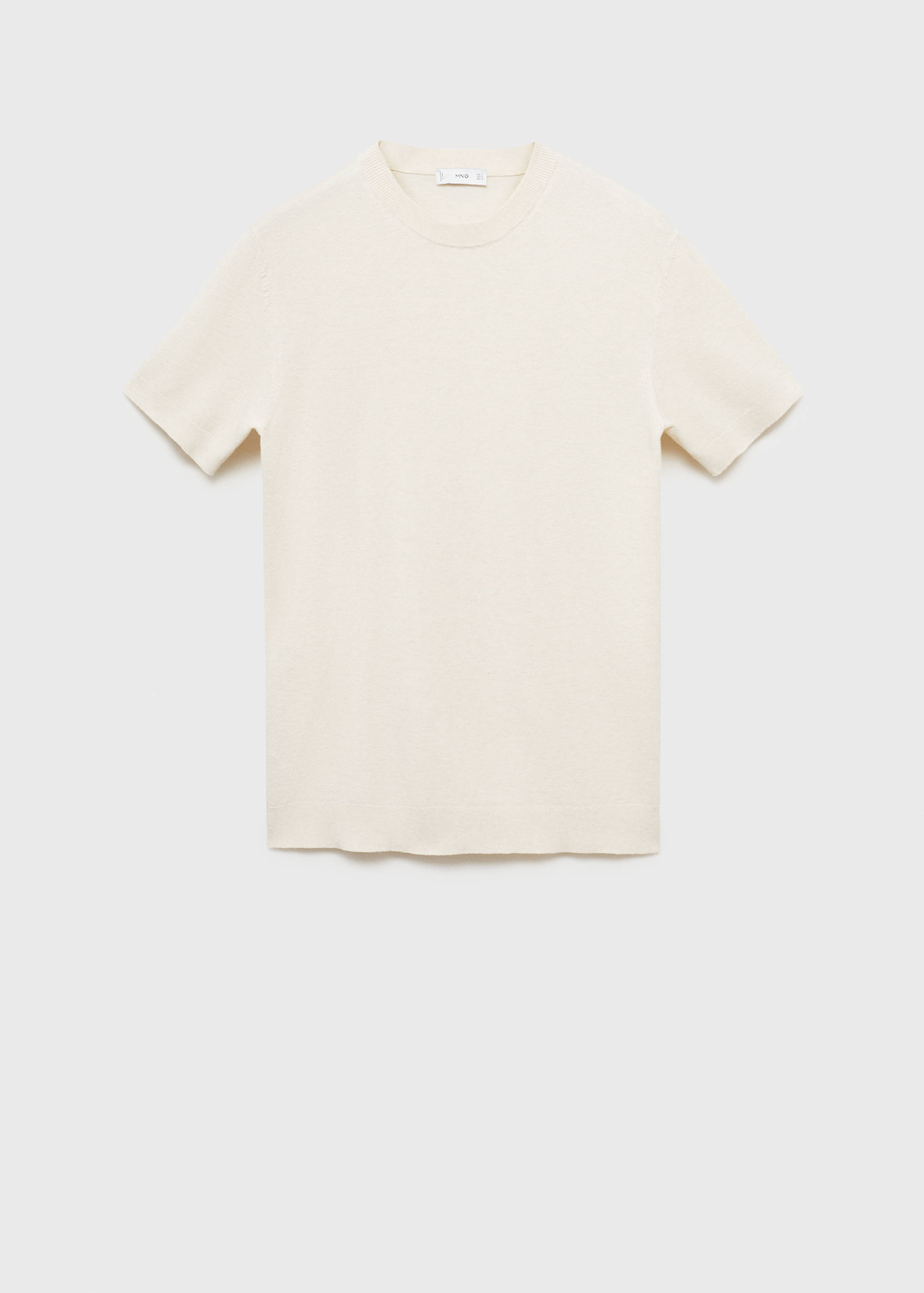 T-shirt maille fine coton - Article sans modèle