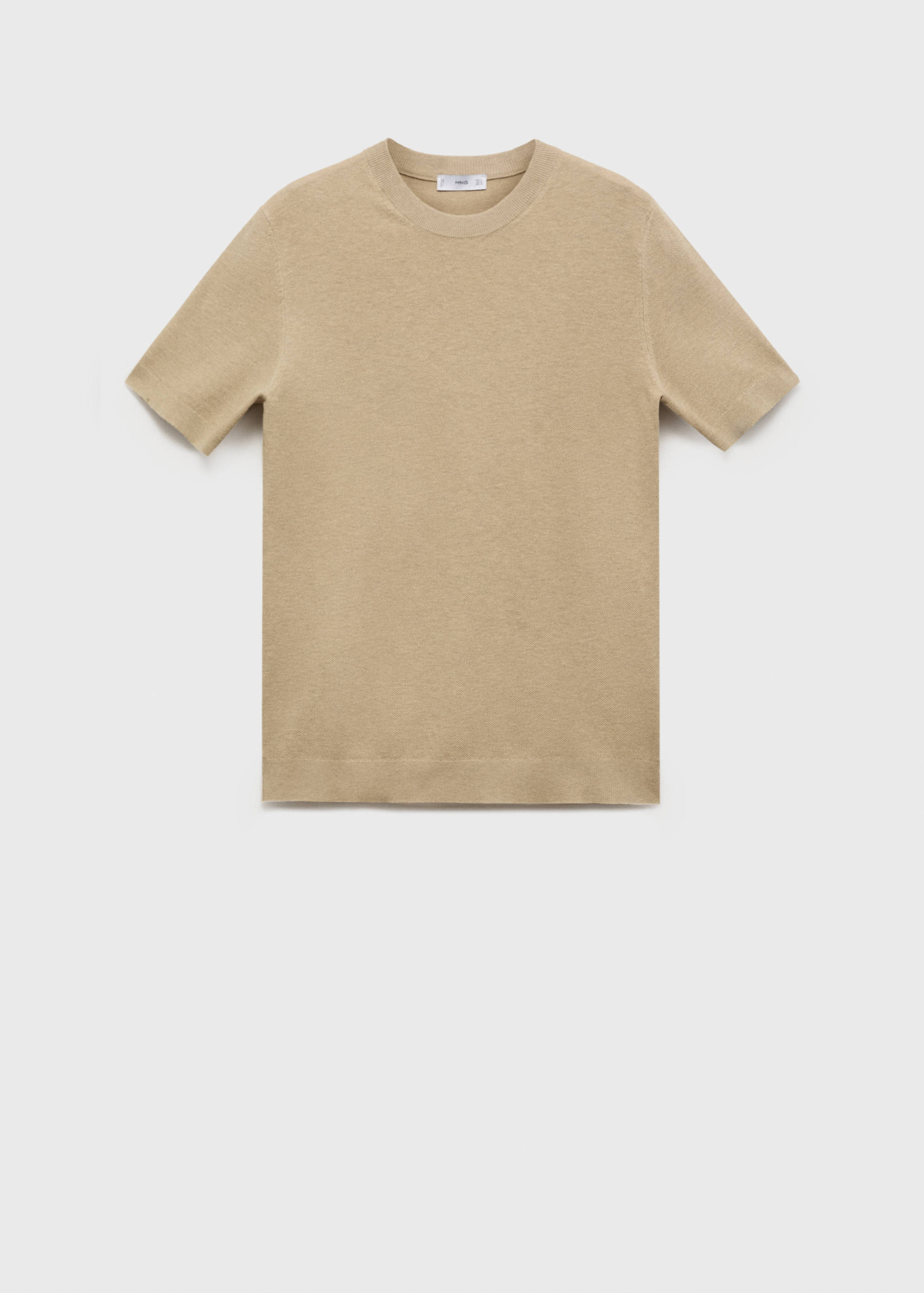 T-shirt maille fine coton - Article sans modèle