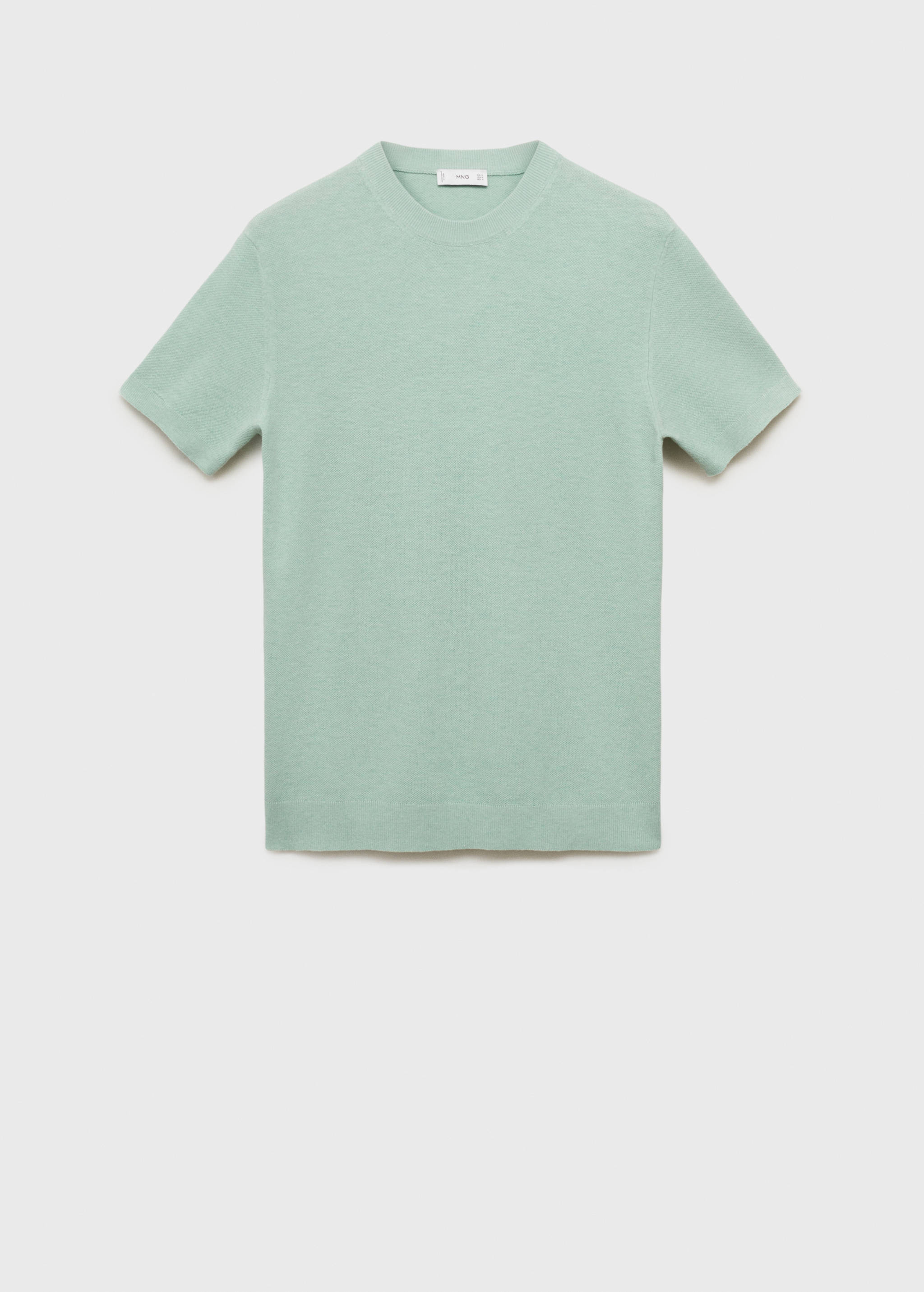 T-shirt maille fine coton - Article sans modèle