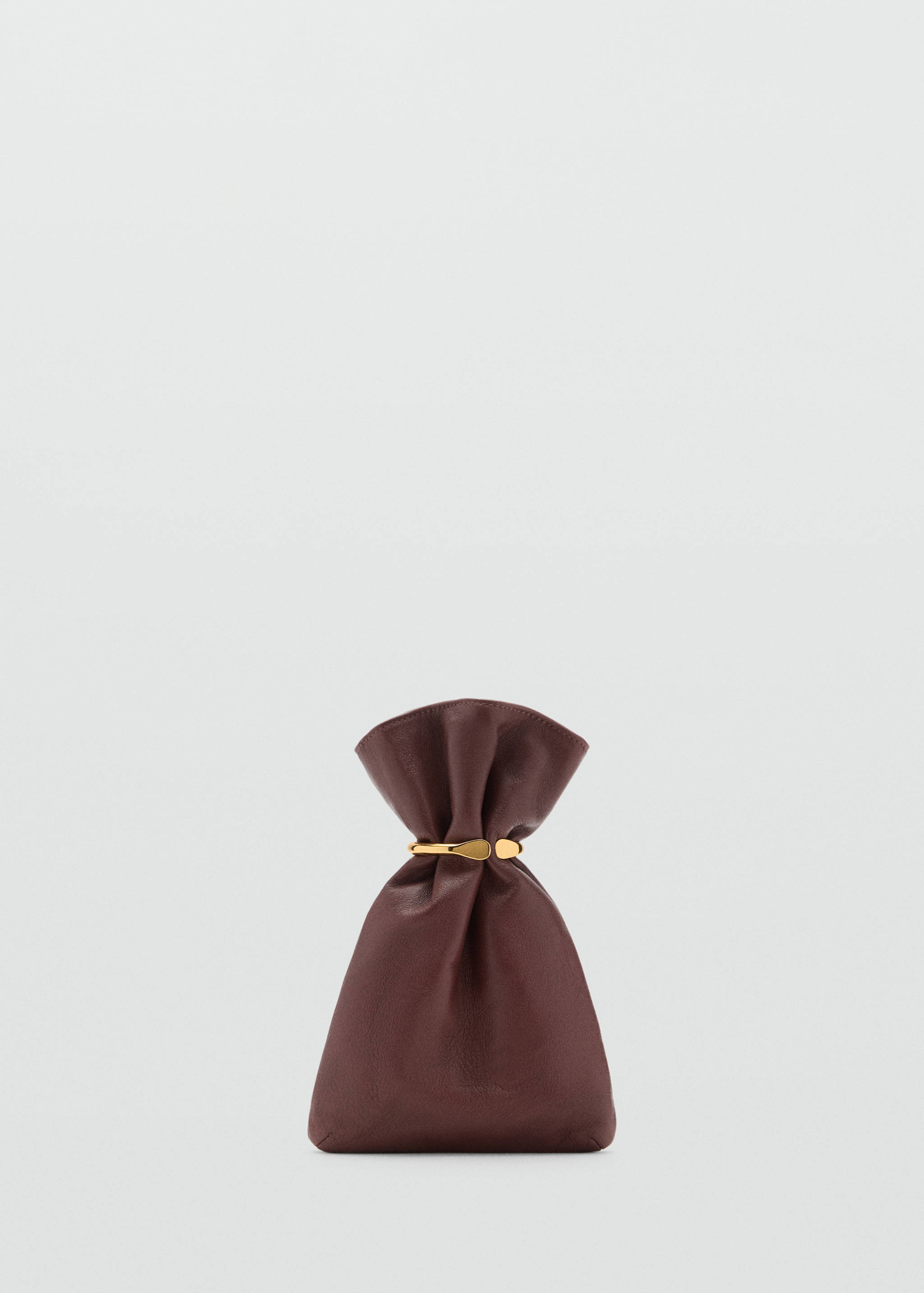 Sac en cuir style cabas détail métallique - Article sans modèle