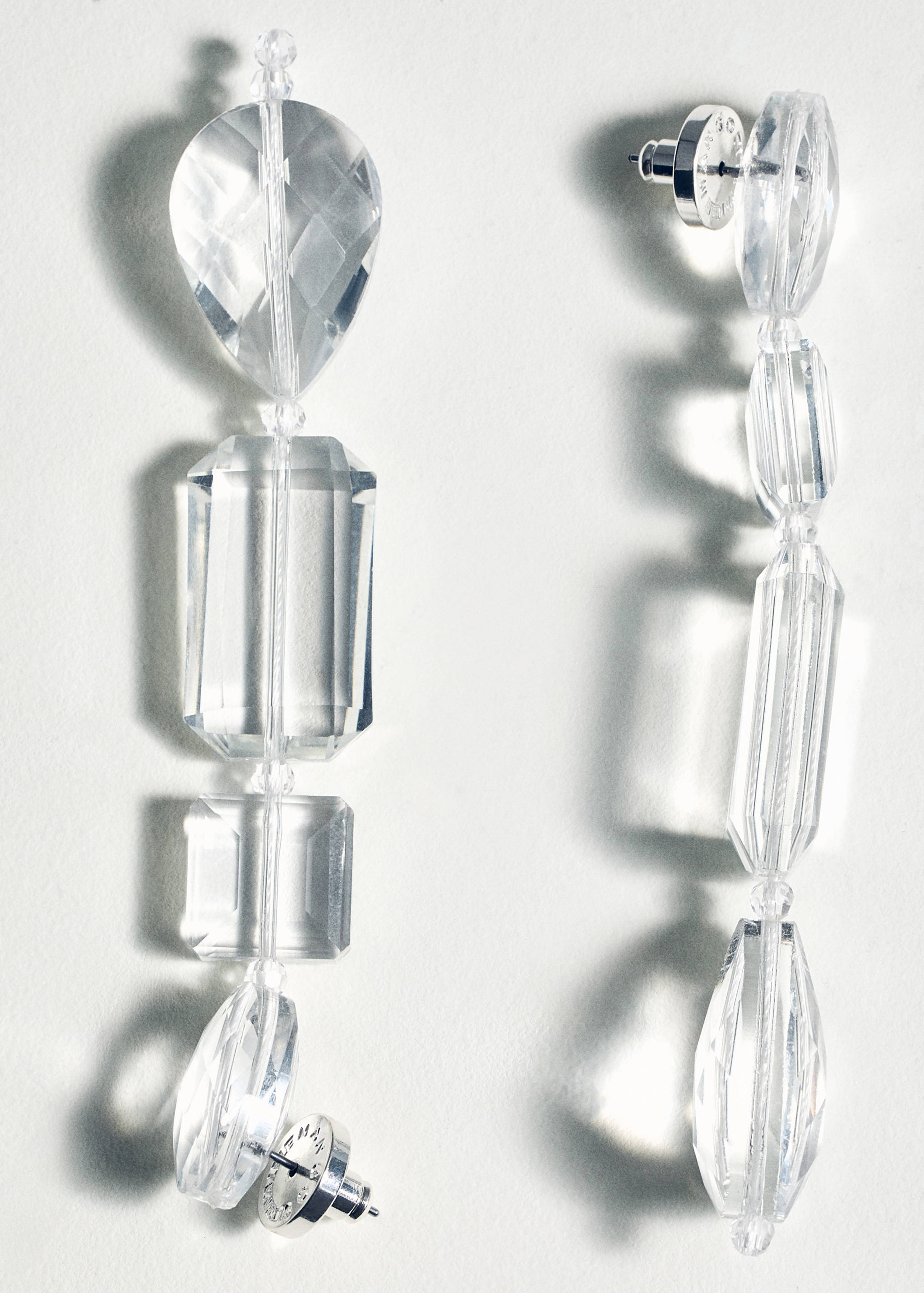 Boucles d'oreilles pendantes strass - Détail de l'article 5