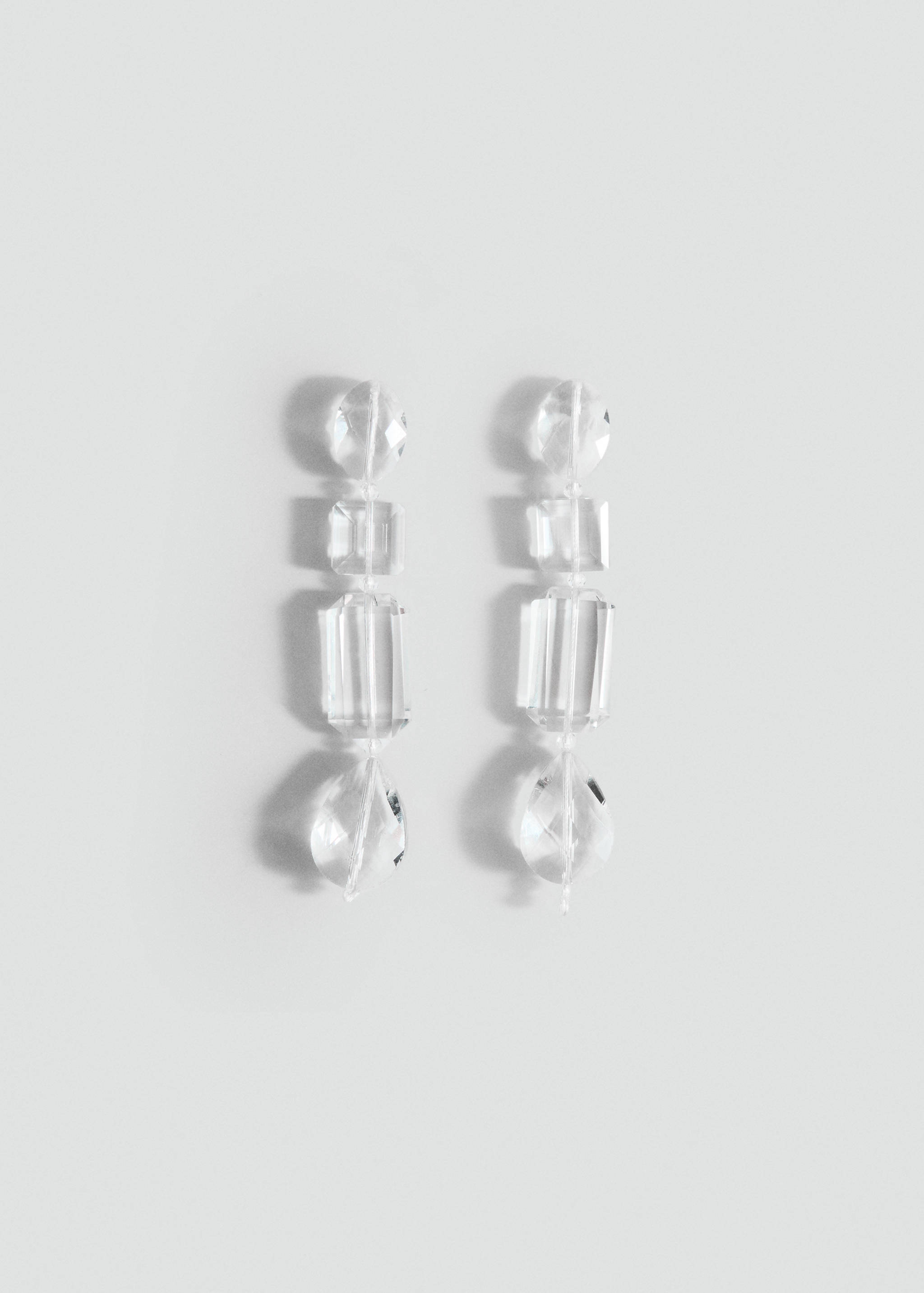Boucles d'oreilles pendantes strass - Article sans modèle