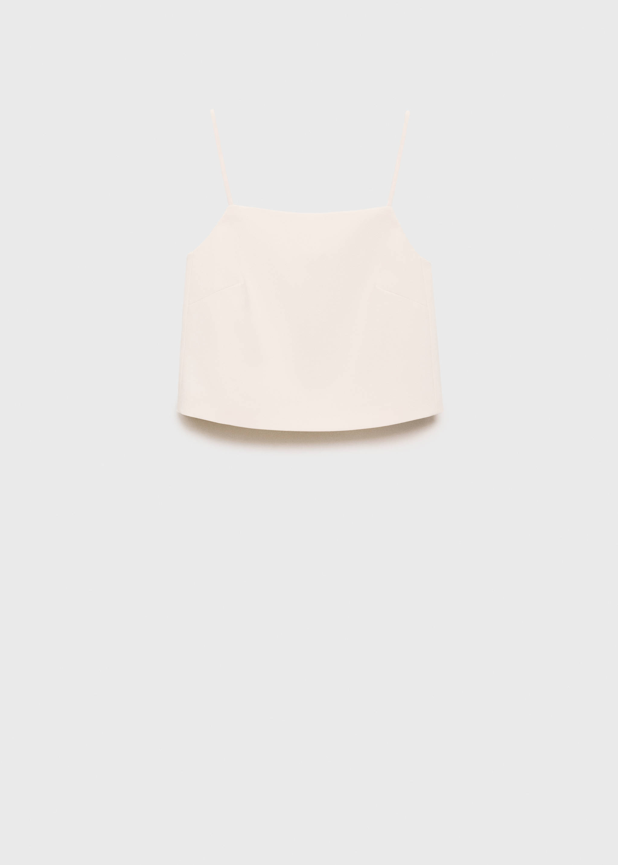 Top crop boutons - Article sans modèle