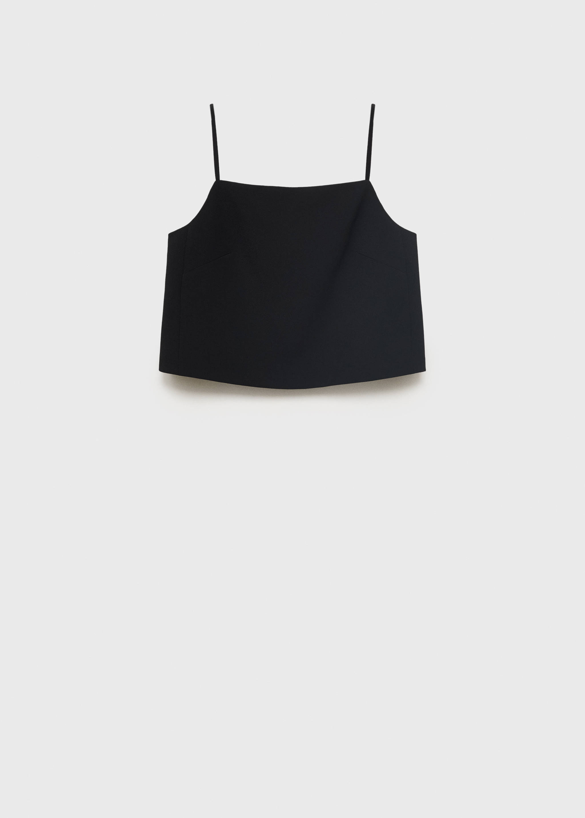 Crop Top mit Knöpfen - Artikel ohne Model