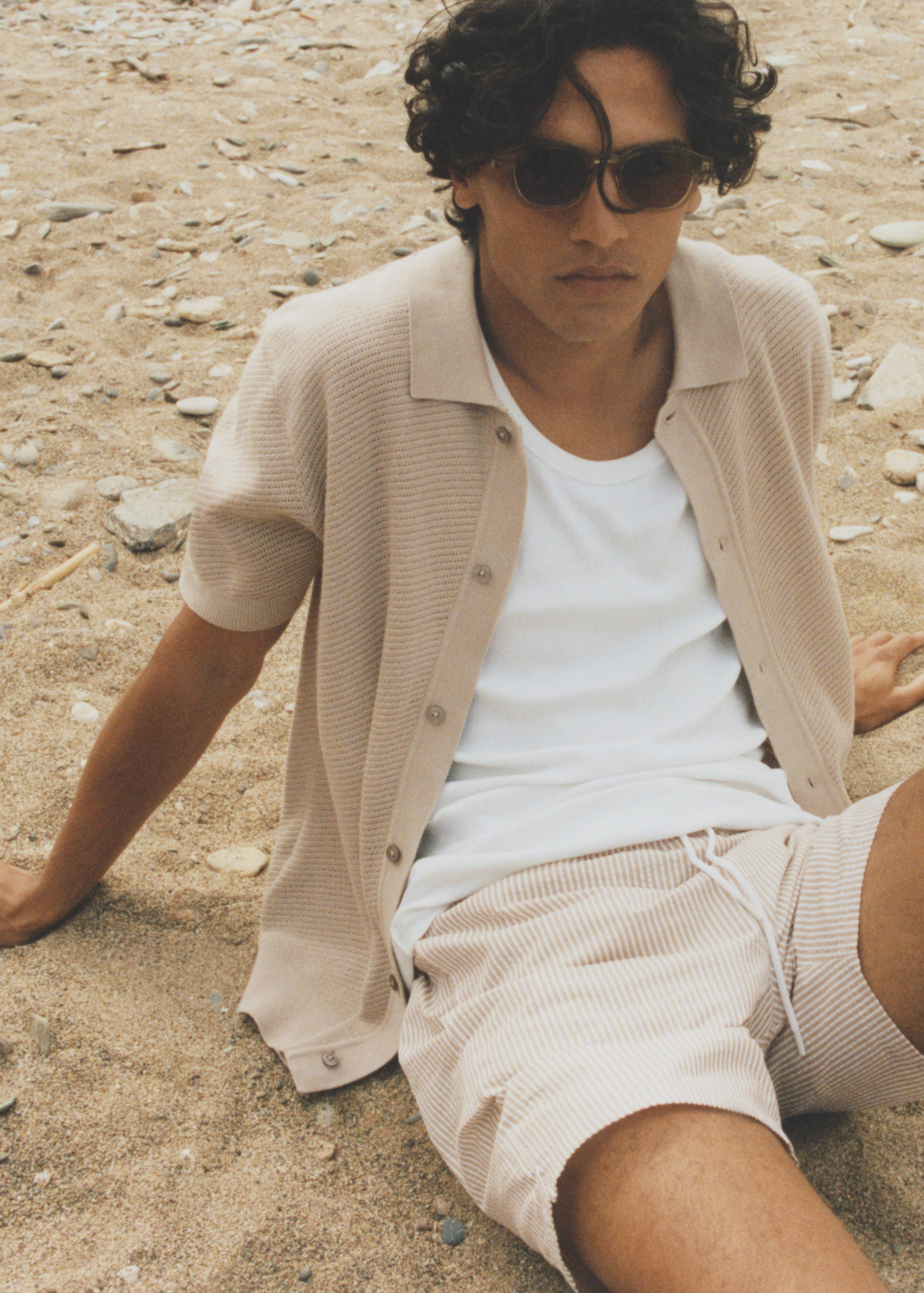 Plavky s efektem seersucker - Detail zboží 5