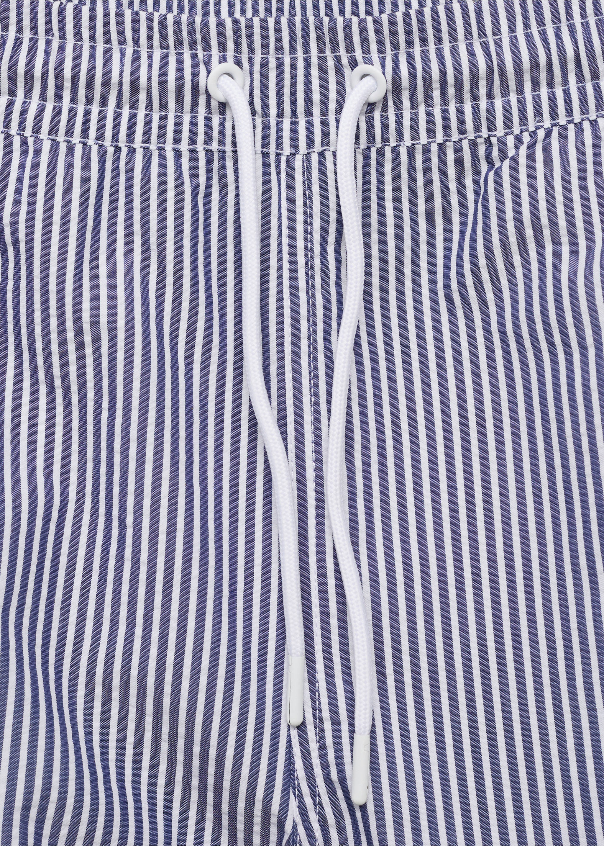 Seersucker swimming trunks - Details of the article 8, Dark Navy. Ref: 17041290-00.