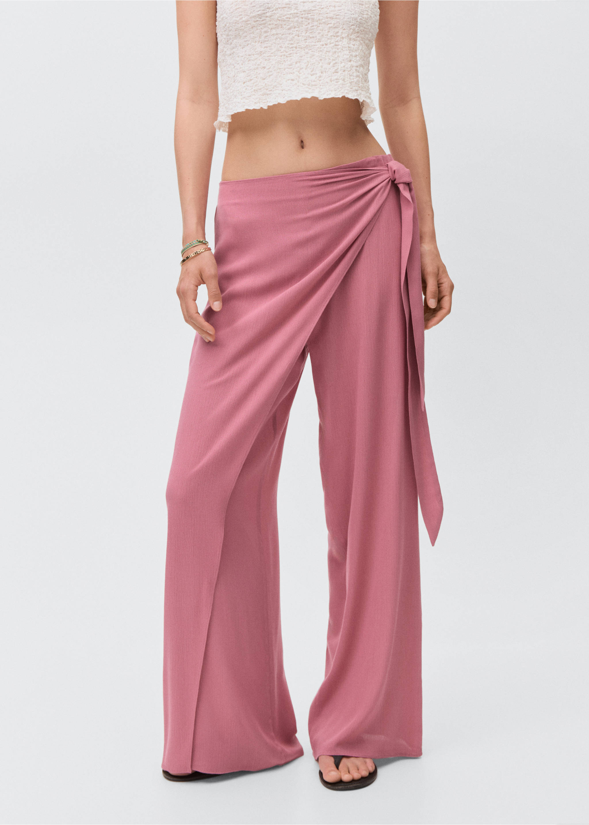 Pareo trousers - Medium plane, Pink. Ref: 17041516-00.