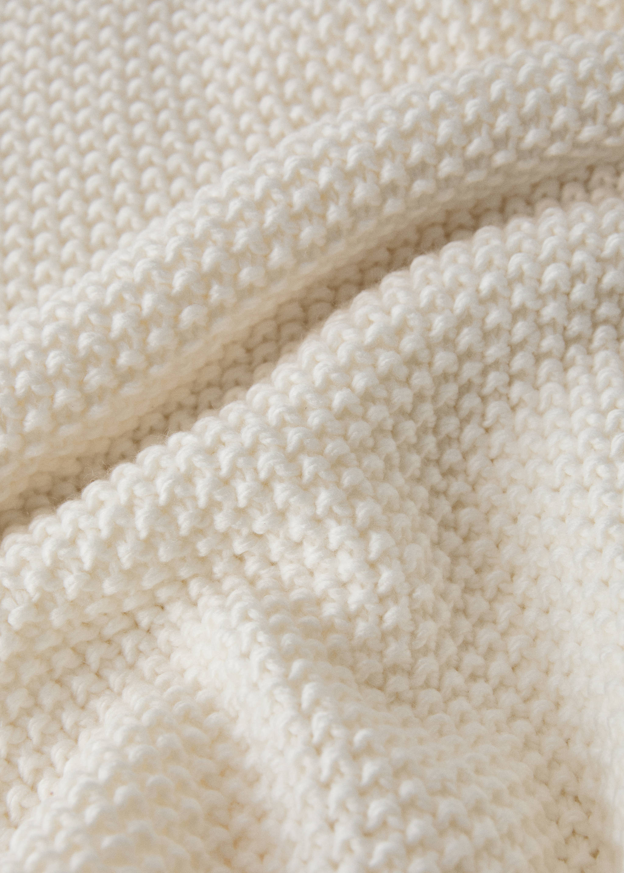 Knitted blanket with design - Details of the article 2
