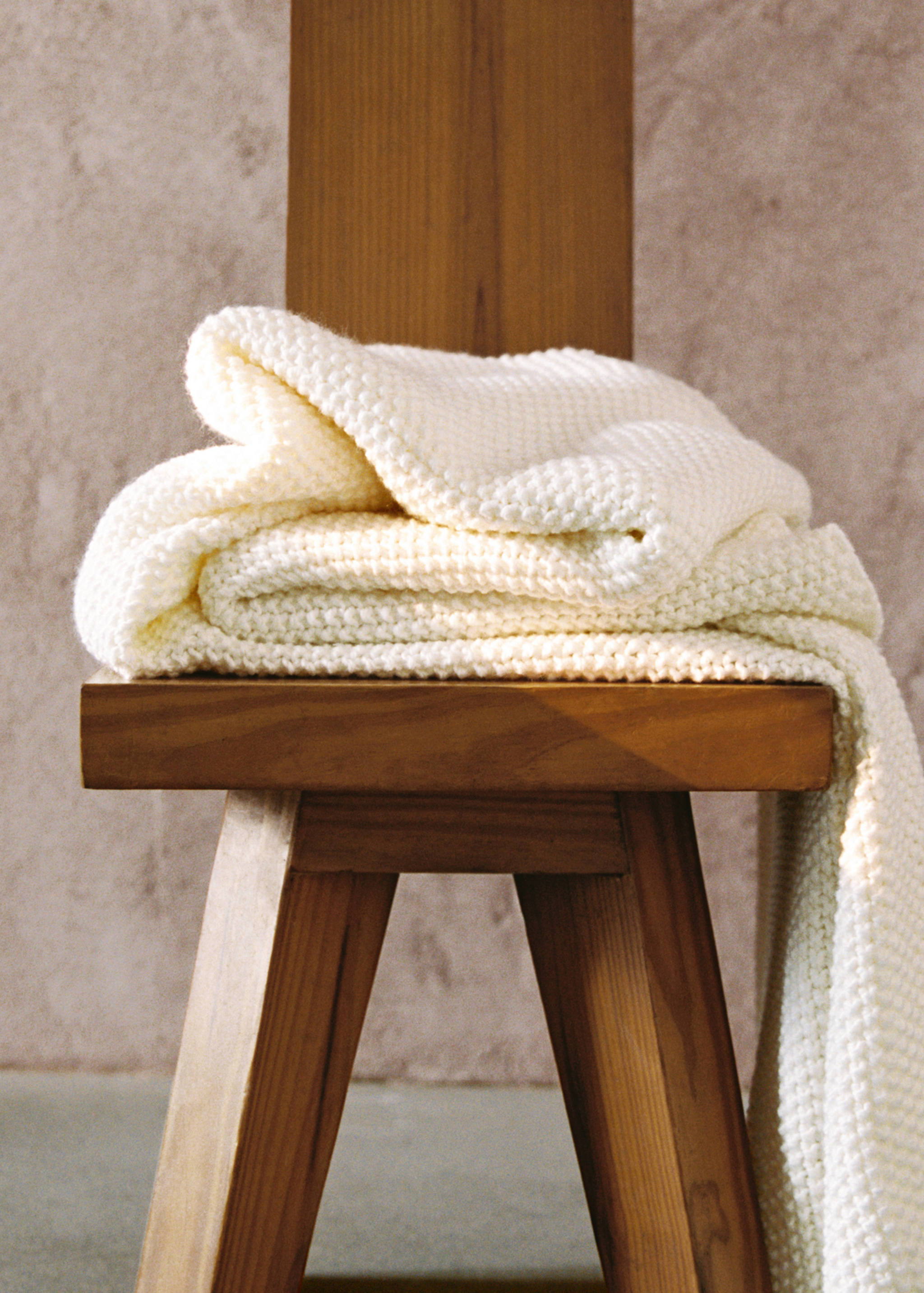 Knitted blanket with design - Details of the article 6