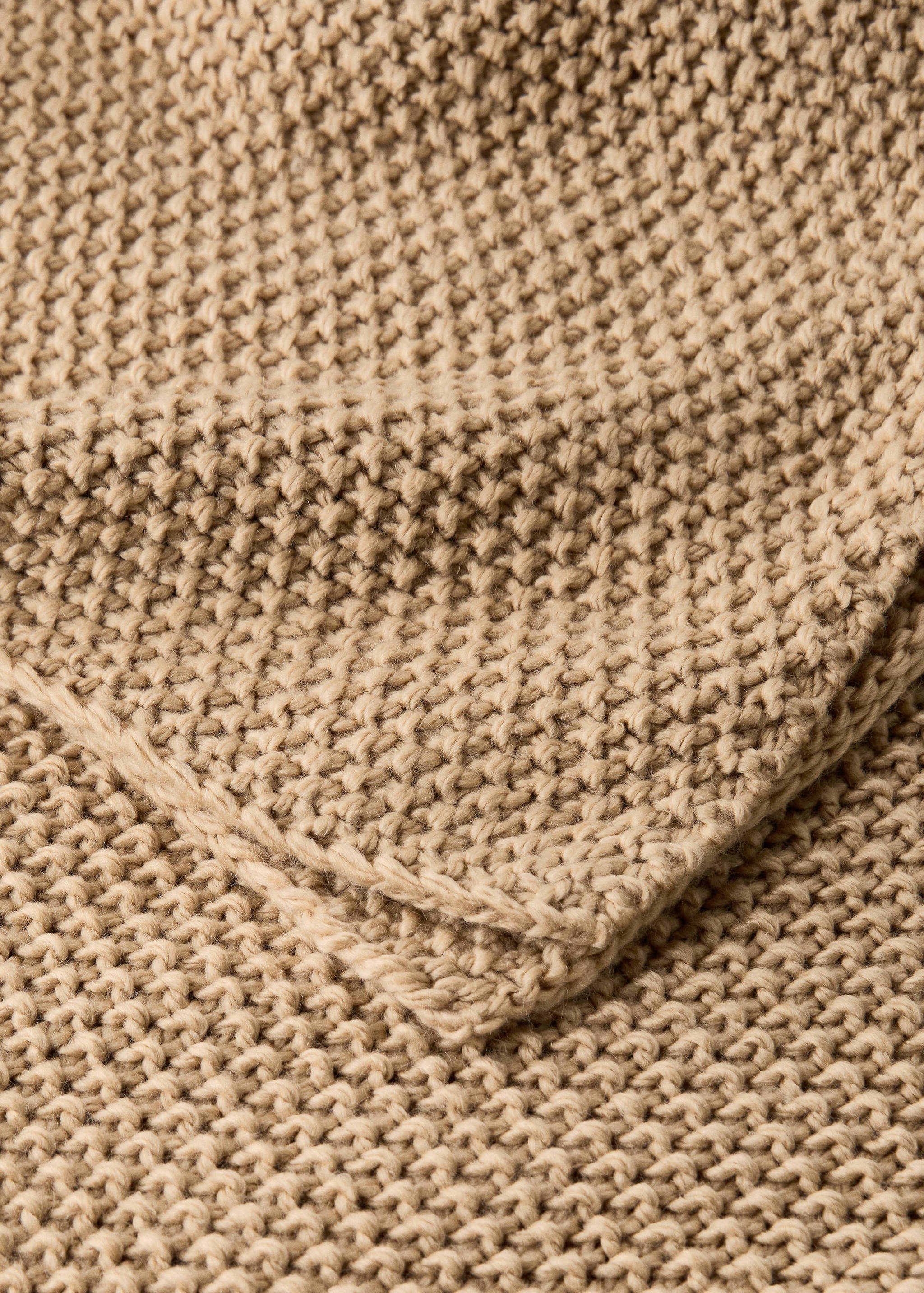 Knitted blanket with design - Details of the article 1