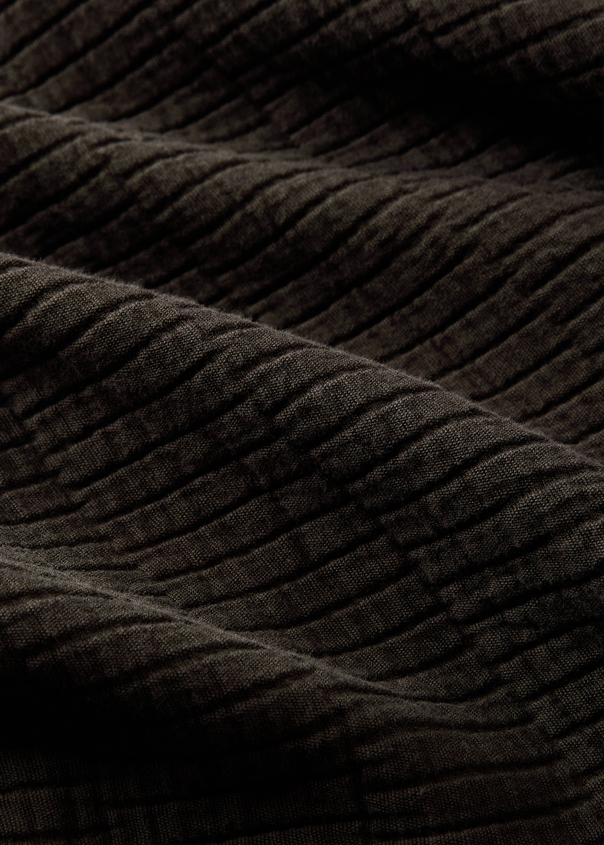 Κουβέρτα garment dyed με ρέλια κρεβάτι 180/200 εκ - Λεπτομέρεια του προϊόντος 2