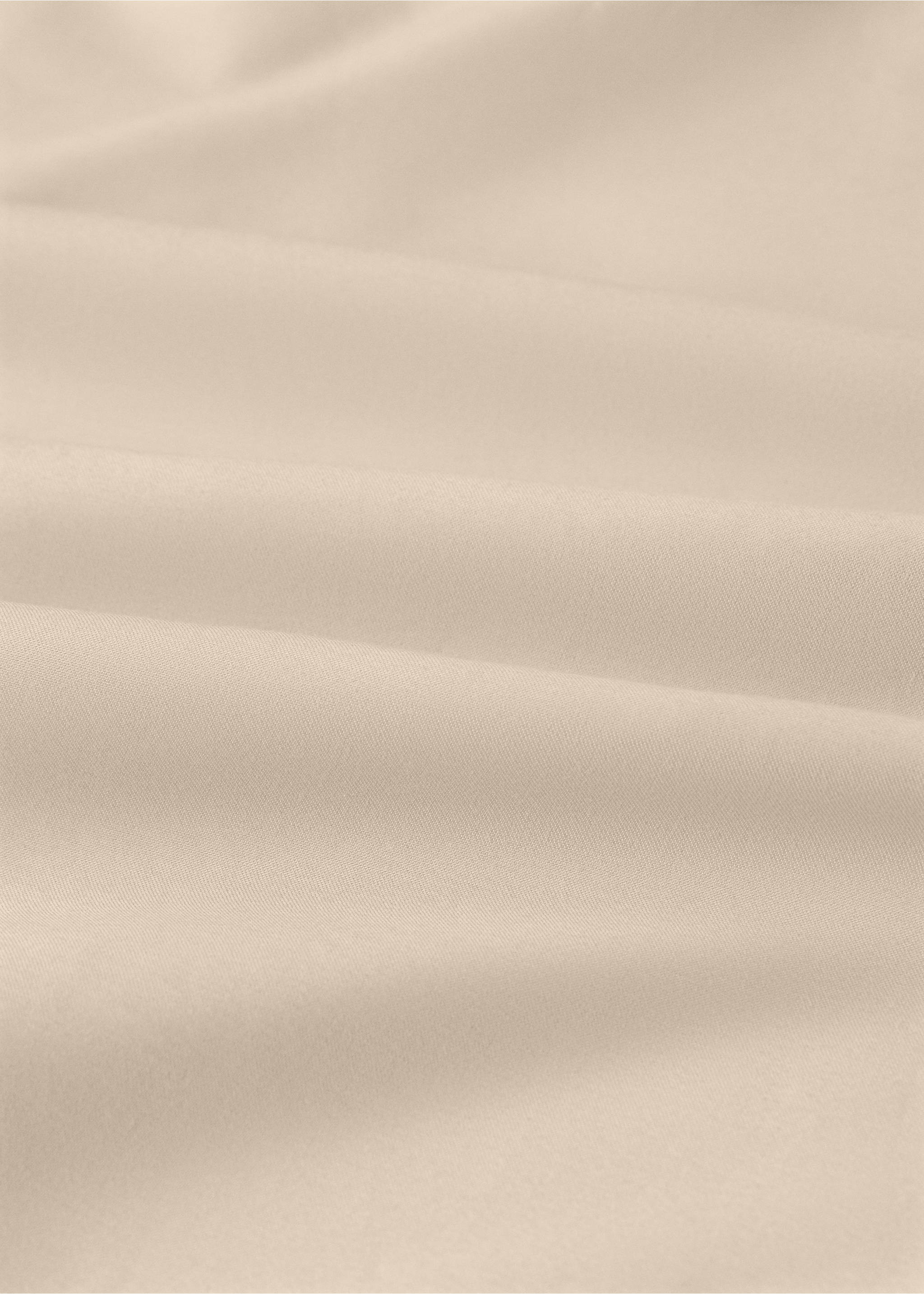 Drap-housse coton satin 600 fils lit lit 180/160 cm - Détail de l'article 3, Beige. Ref: 17041562-00.