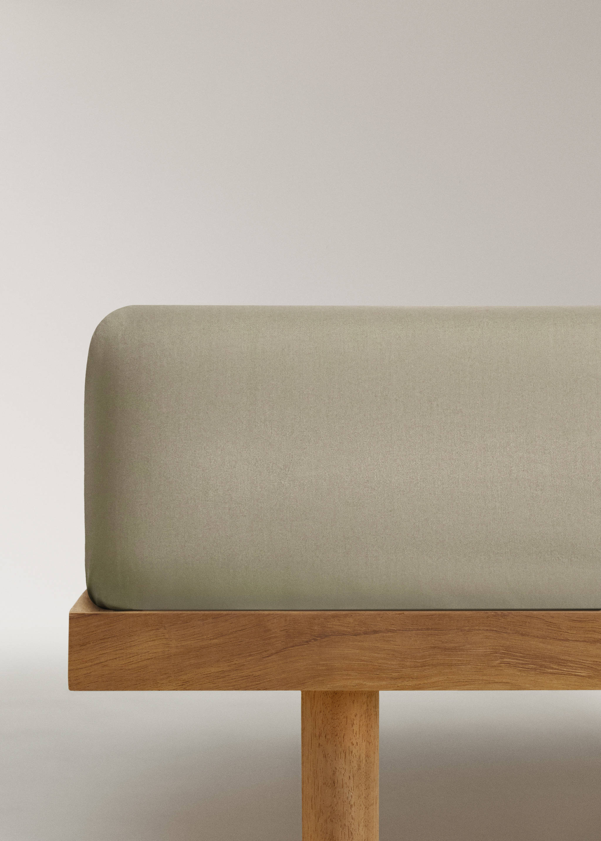 Spannbettlaken aus Baumwoll-Perkal für 90 cm Bett - Artikel ohne Model