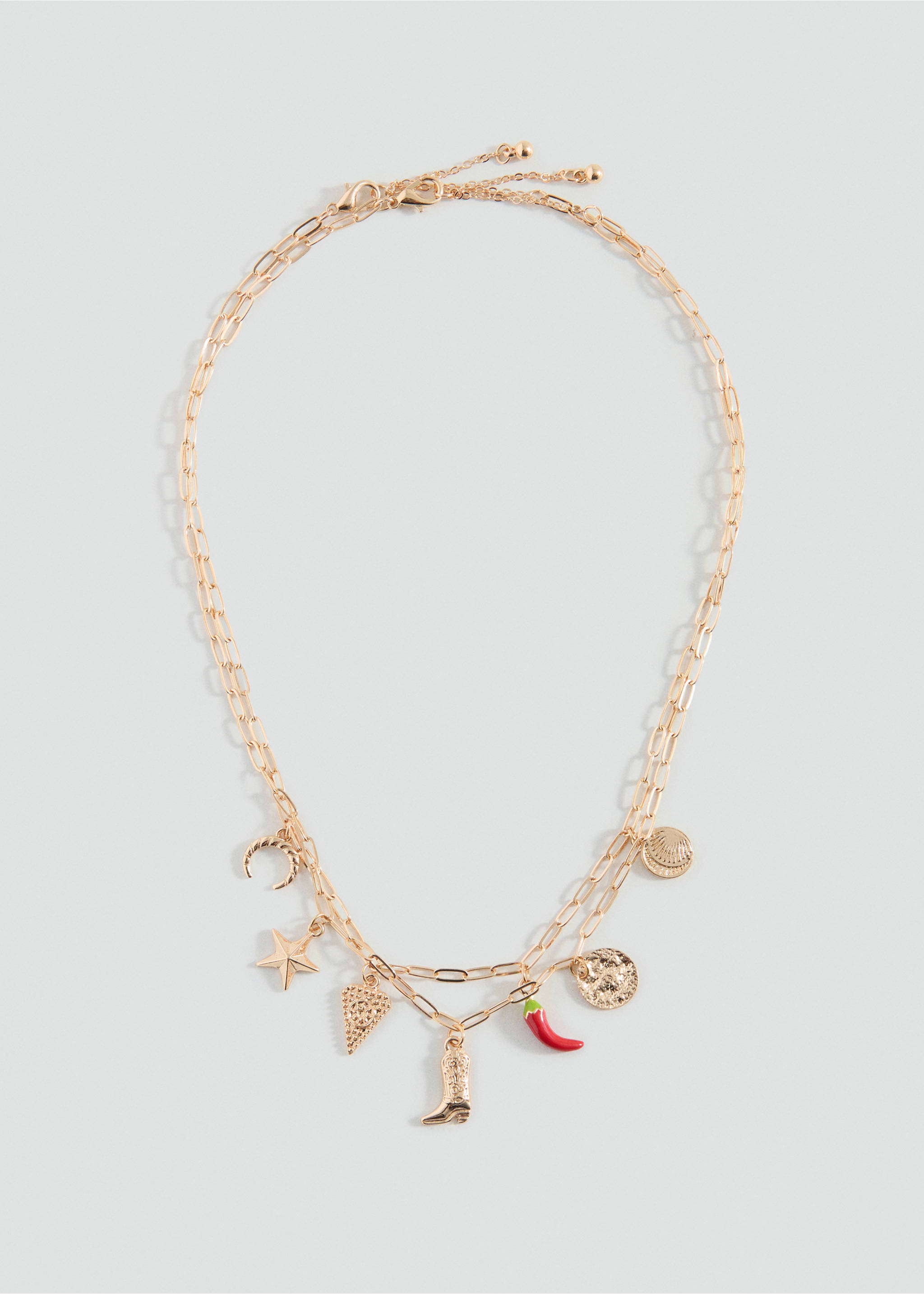 Combined necklace pack - Article without model, Gold. Ref: 17042031-00.