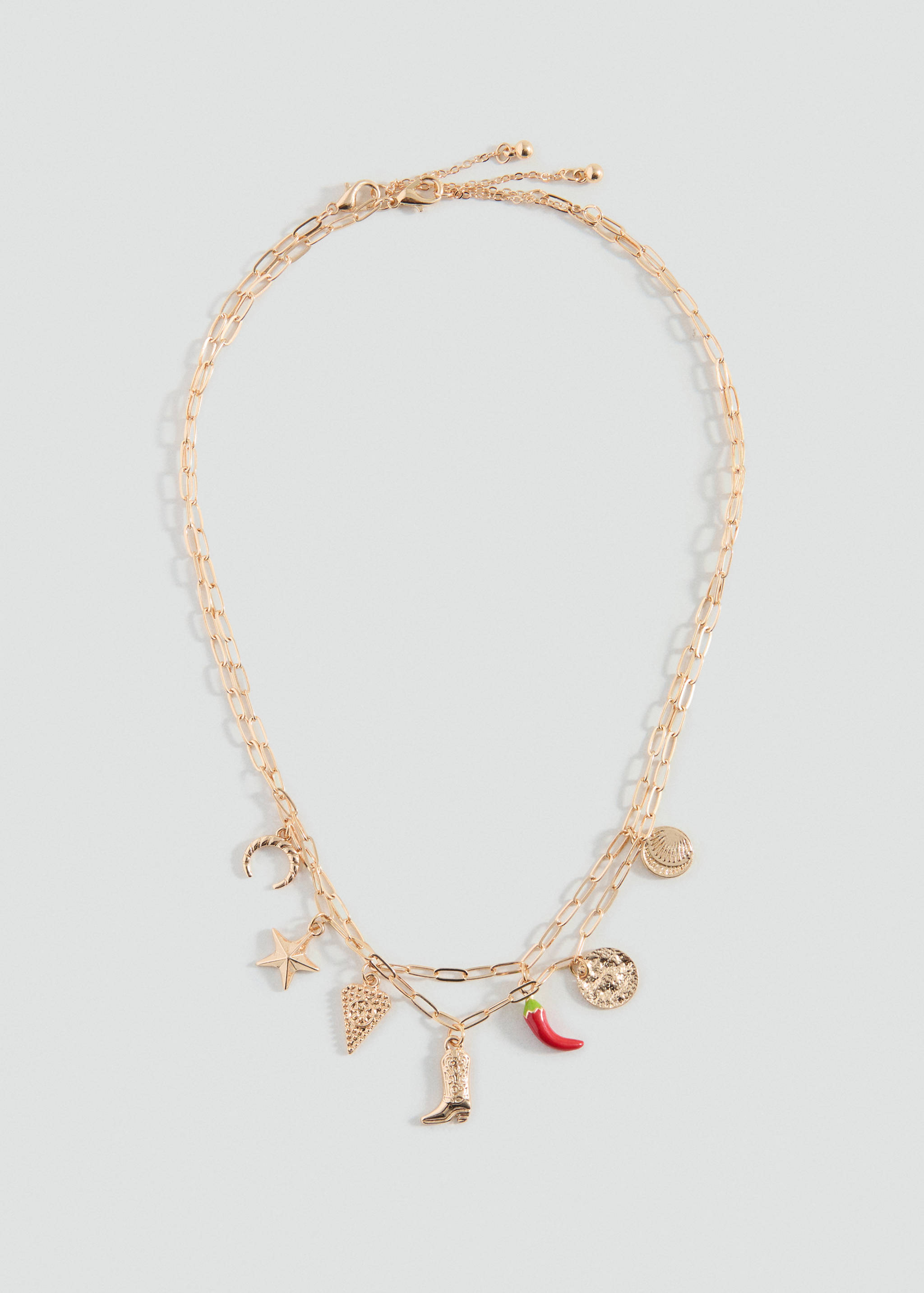 Pack de 2 colares combinados - Artigo sem modelo