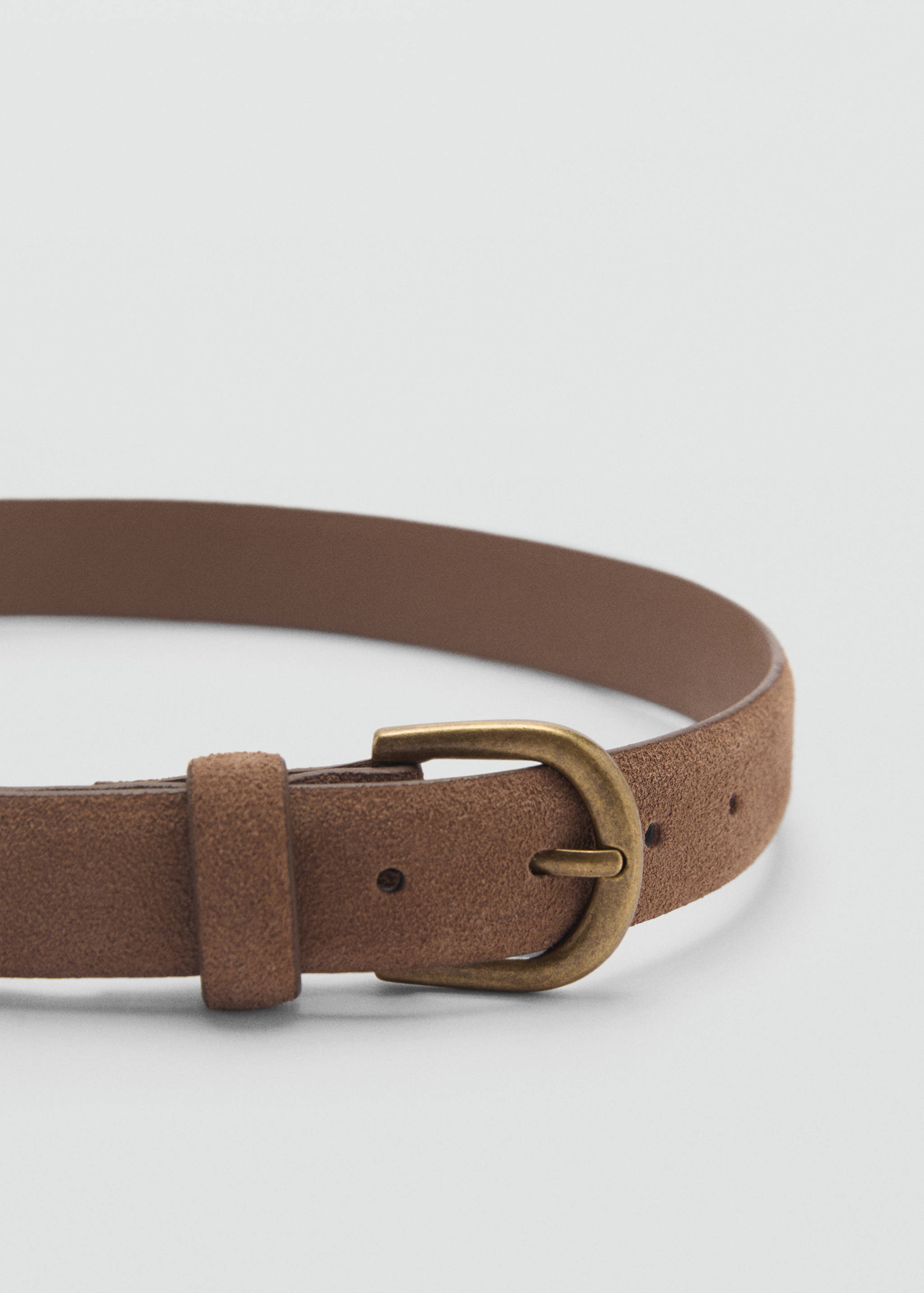Suede leather belt - Details of the article 1