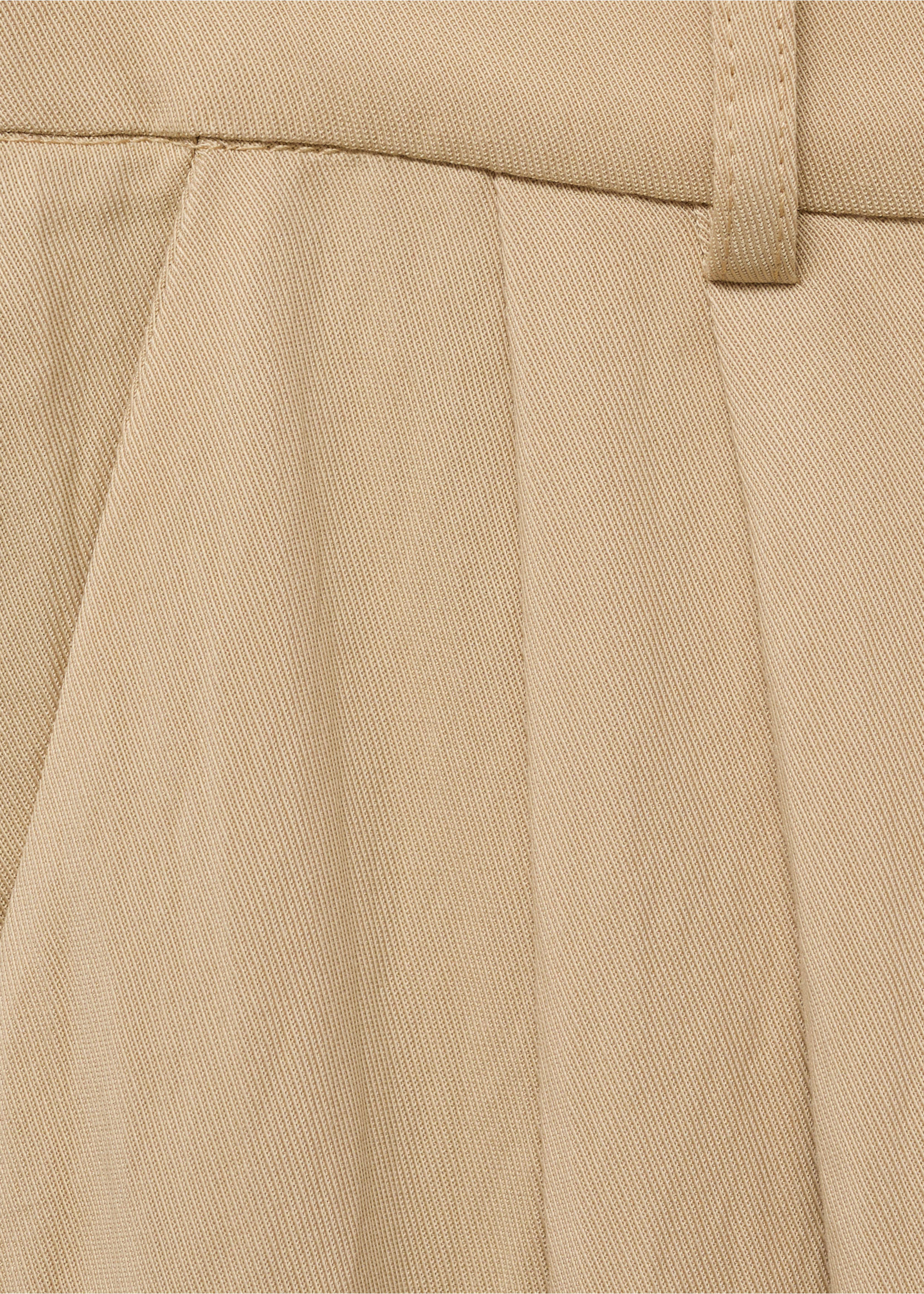 Pantalon de costume droit taille normale - Détail de l'article 0, Beige. Ref: 17042535-00.