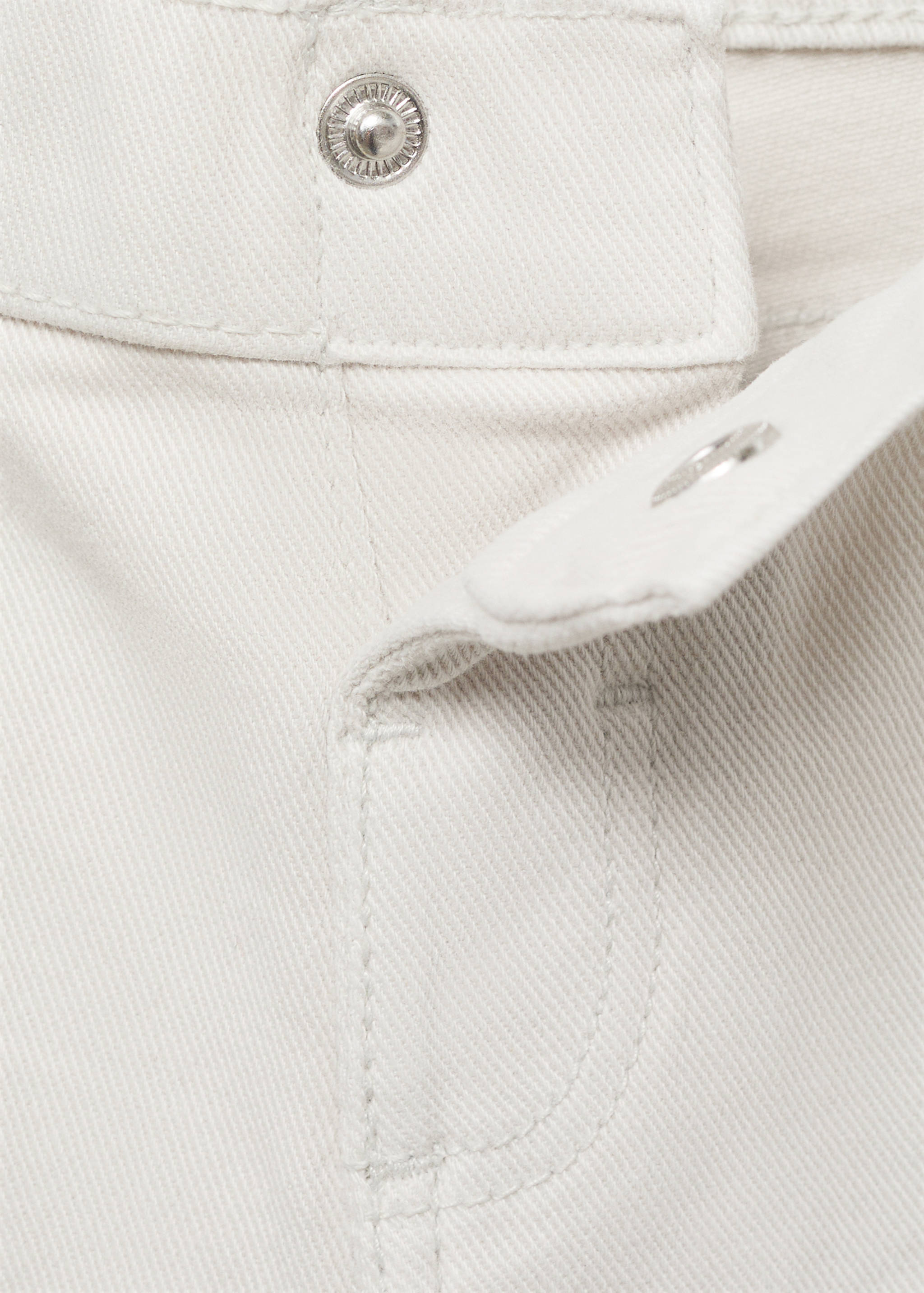 Turned-up straight jeans - Details of the article 8