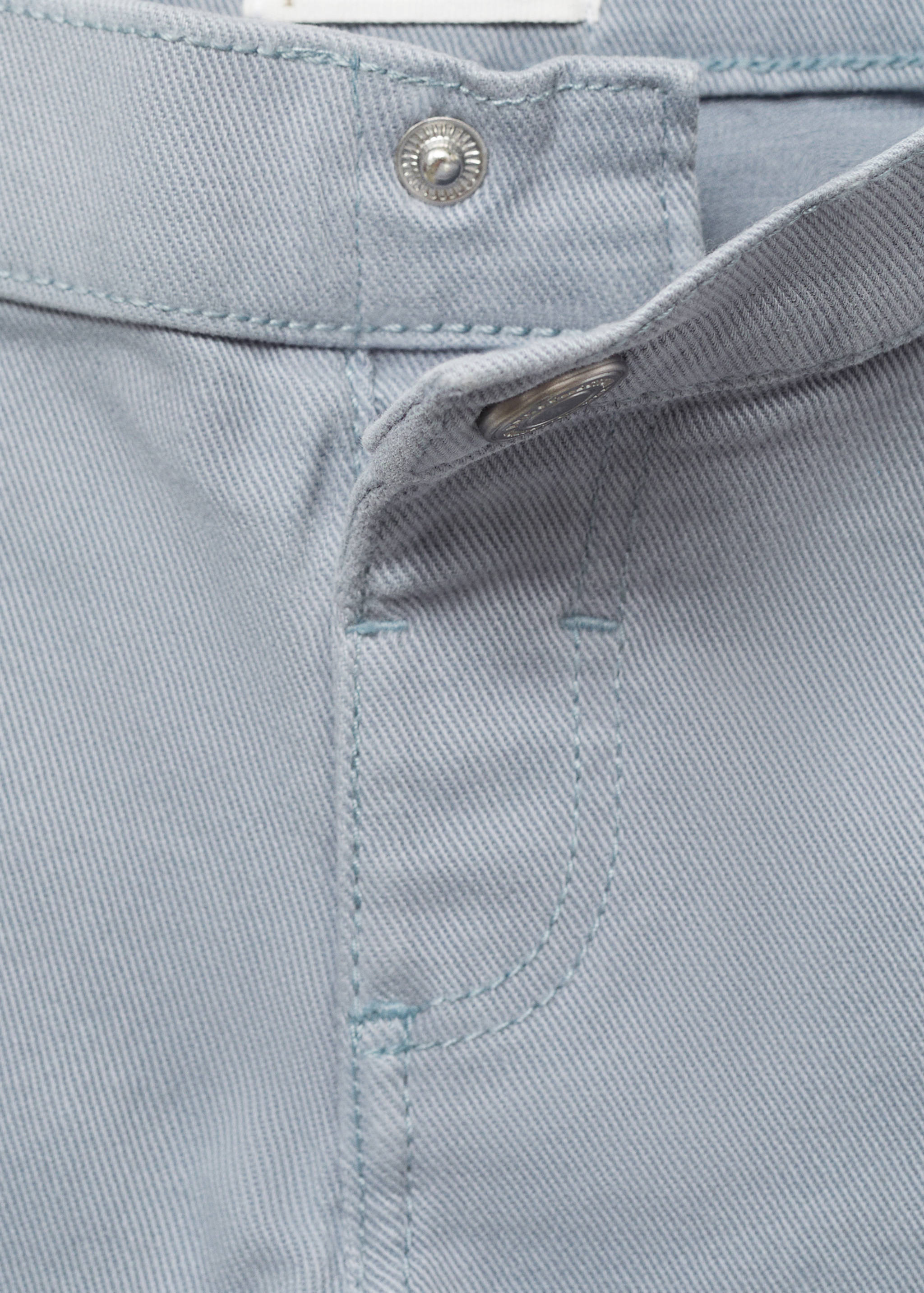 Turned-up straight jeans - Details of the article 8
