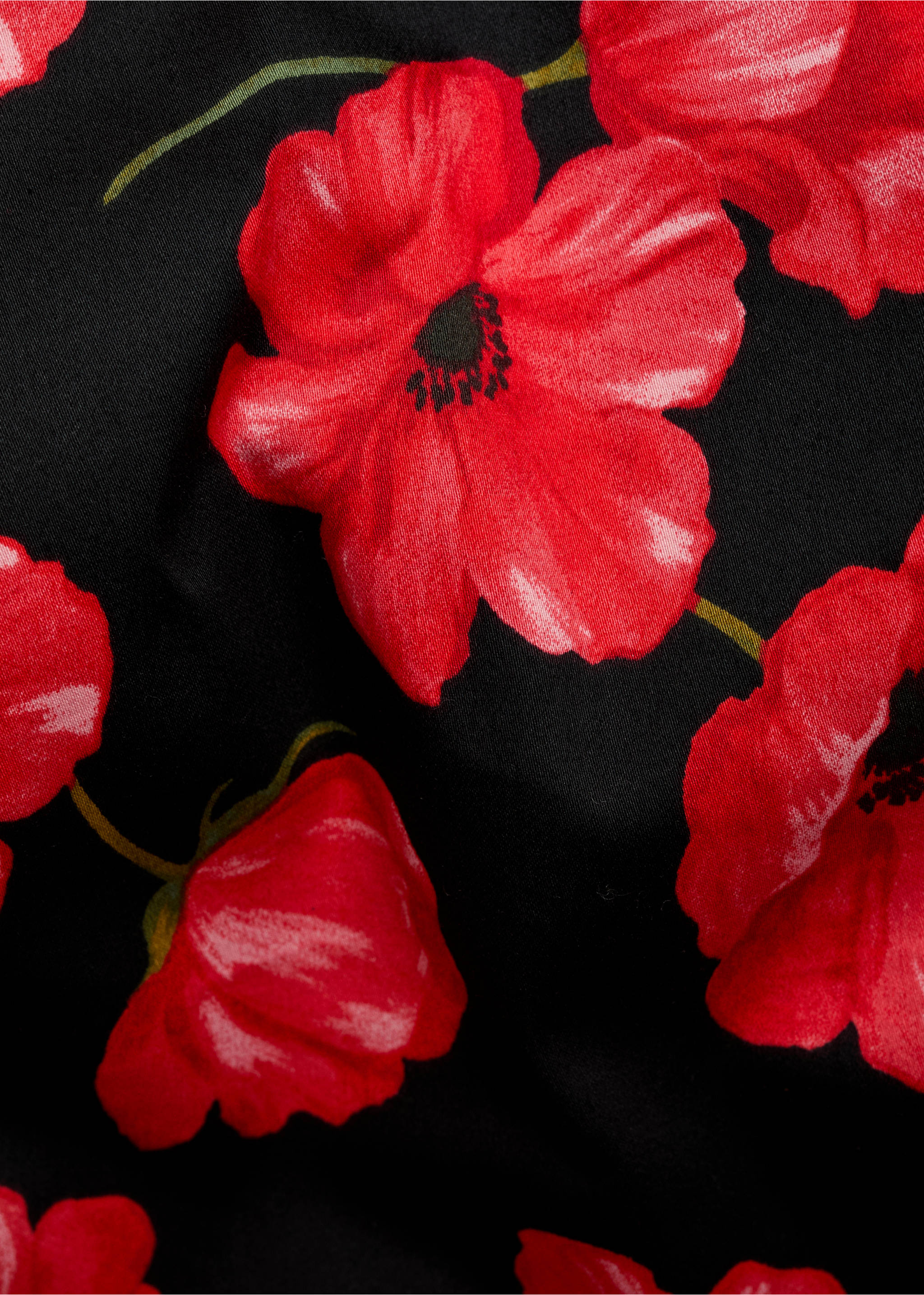 Vestido palabra de honor flores - Detalle del artículo 8, Negro. Ref: 17042537-00.