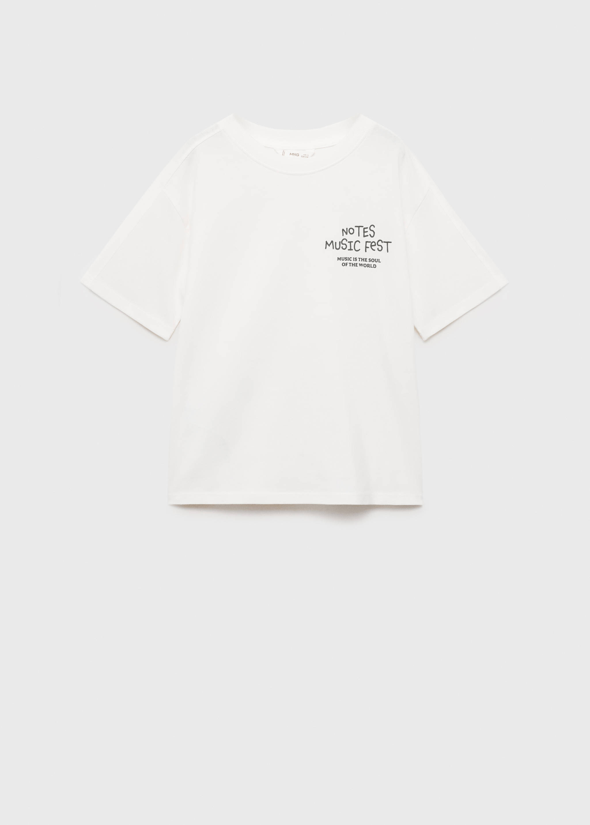 T-shirt coton imprimé - Article sans modèle