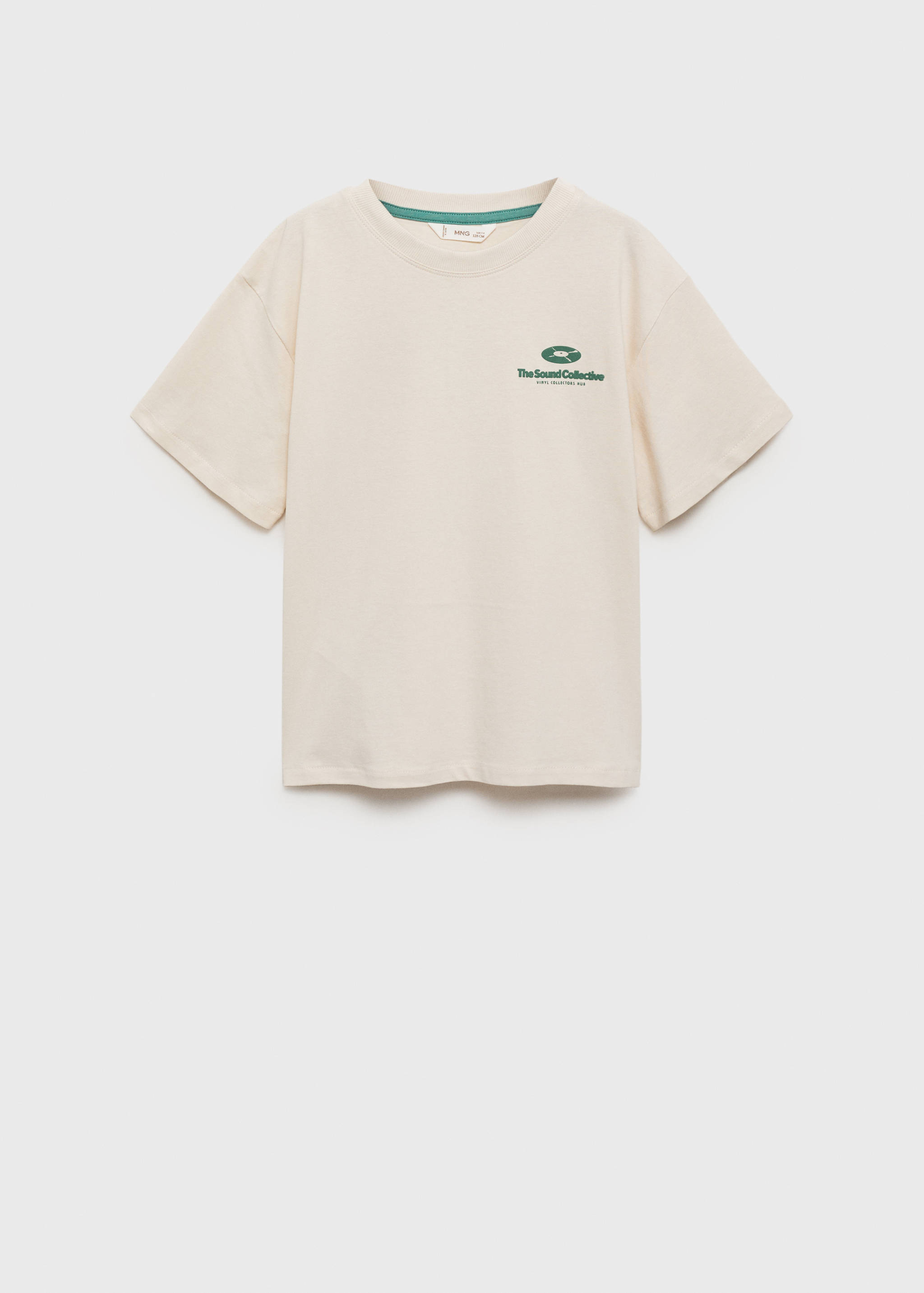 Camiseta estampada letras relieve - Artículo sin modelo