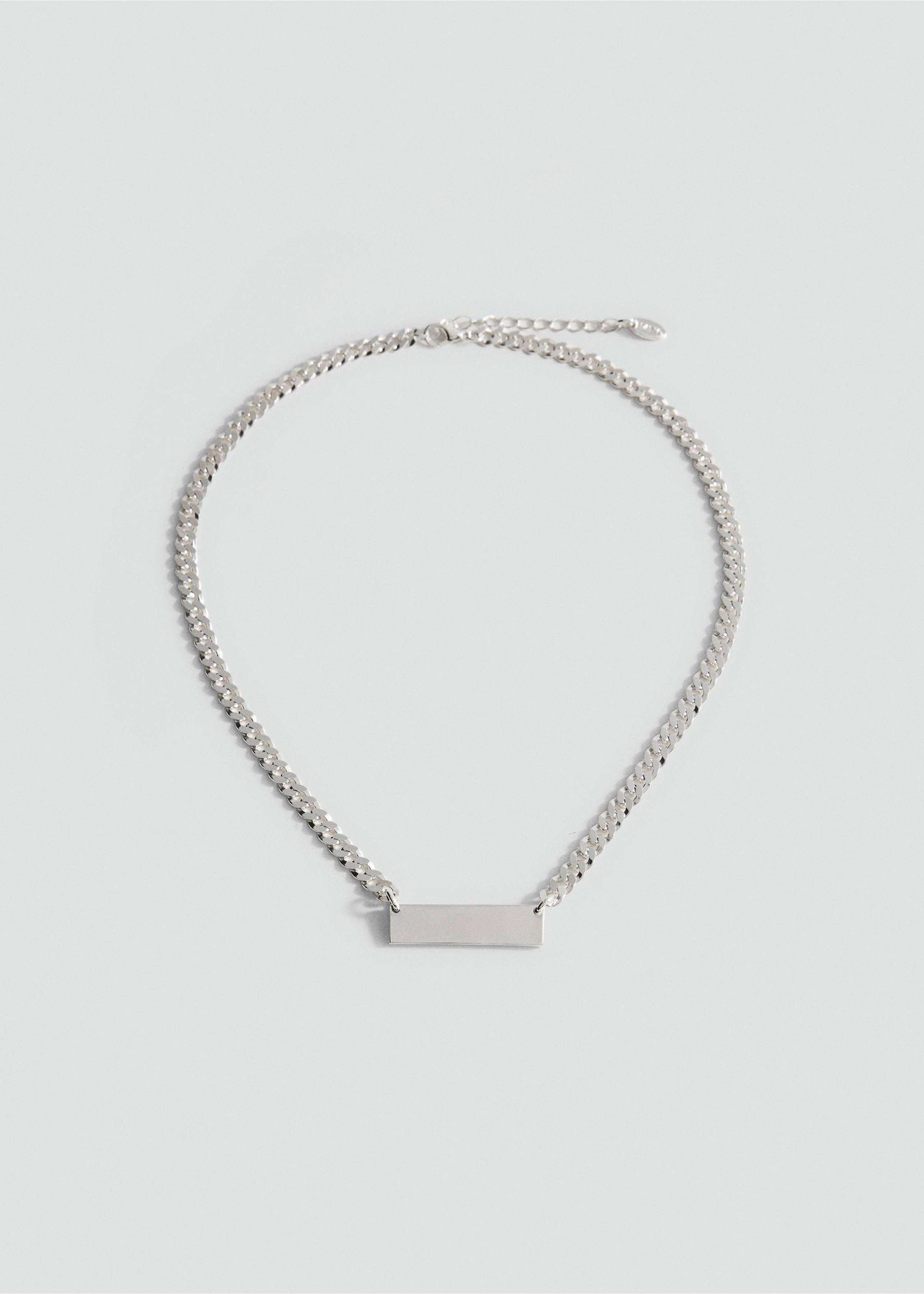 Chain with metal links - Article without model, Silver. Ref: 17042545-00.