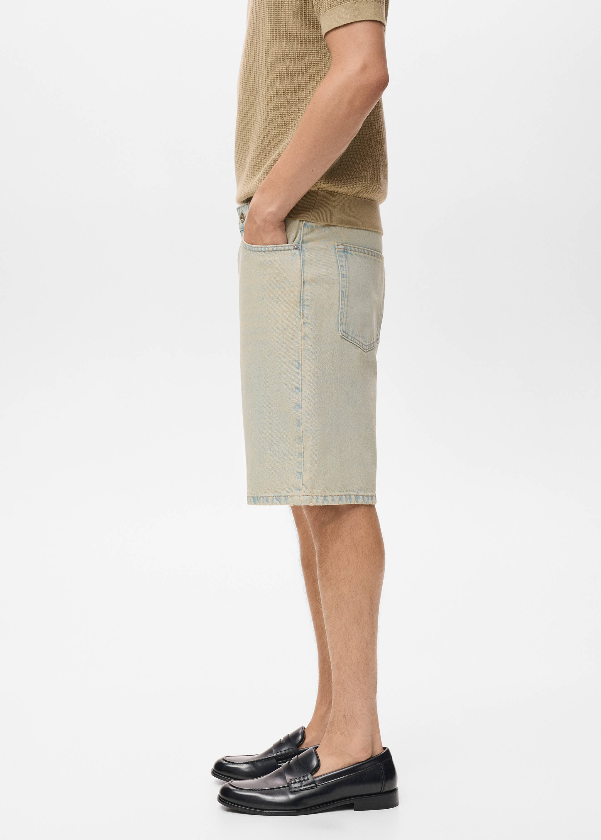 Bermuda en jean relaxed-fit - Détail de l'article 2