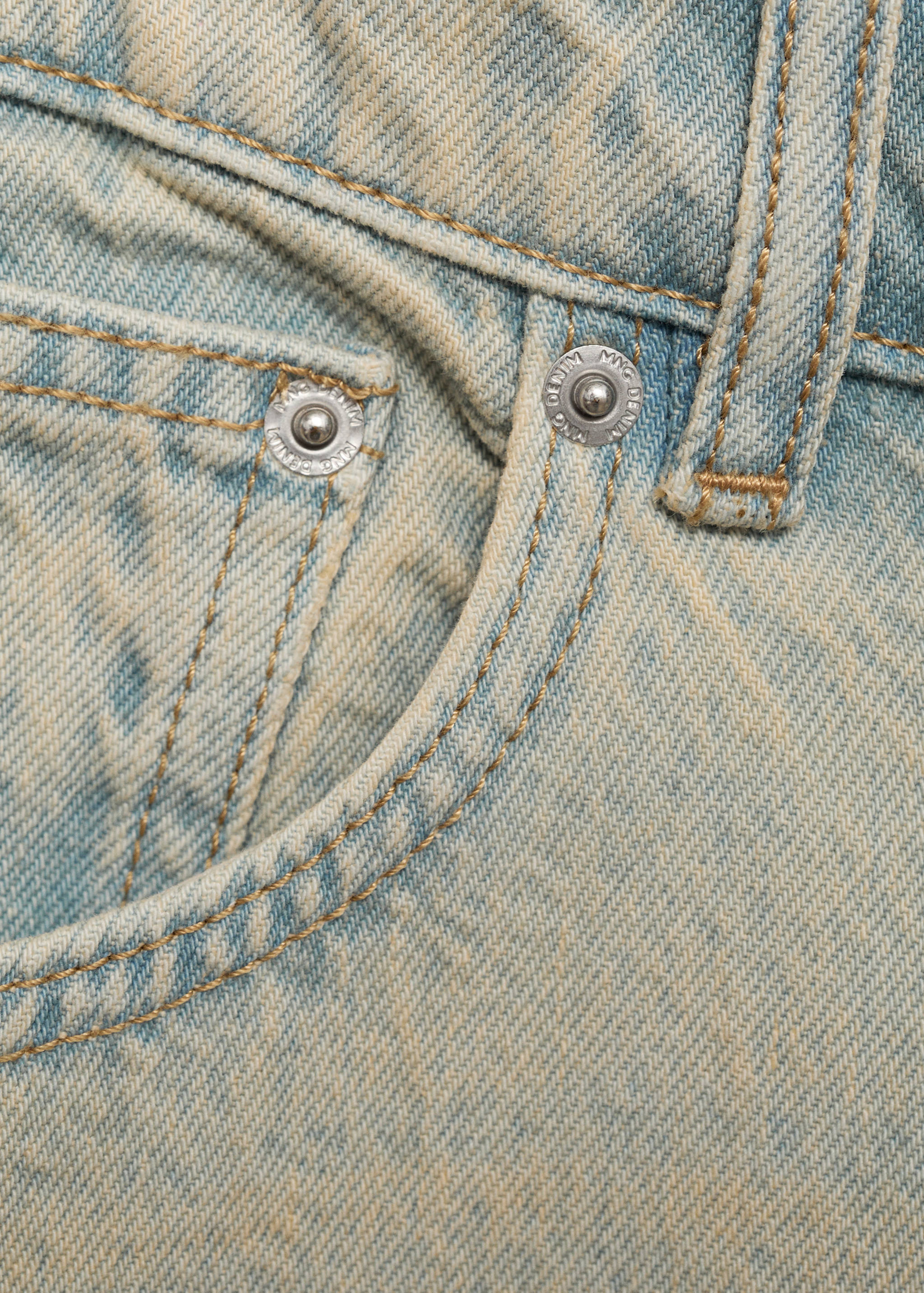Bermuda en jean relaxed-fit - Détail de l'article 0