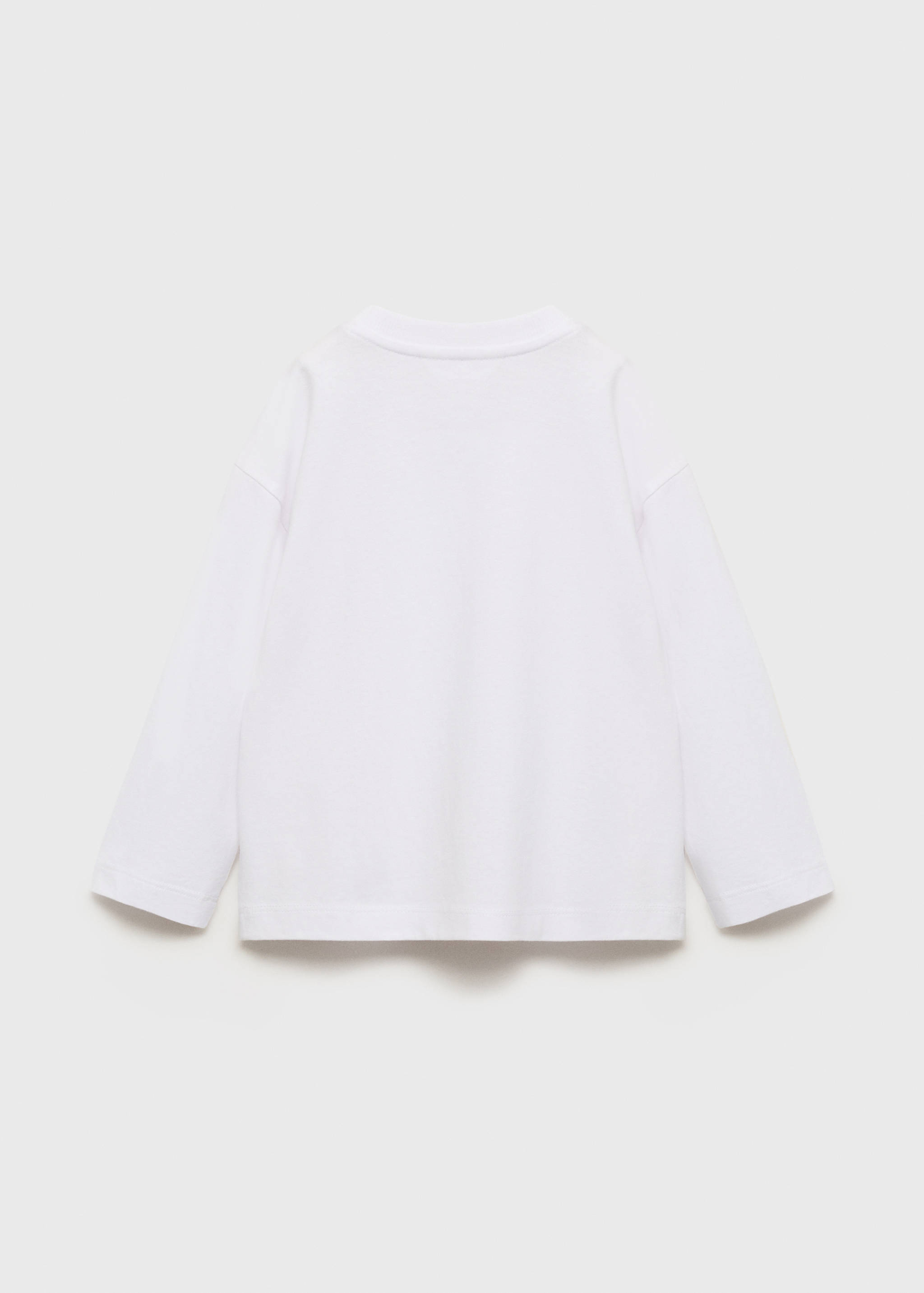 Pocket cotton T-shirt - Reverse of the article