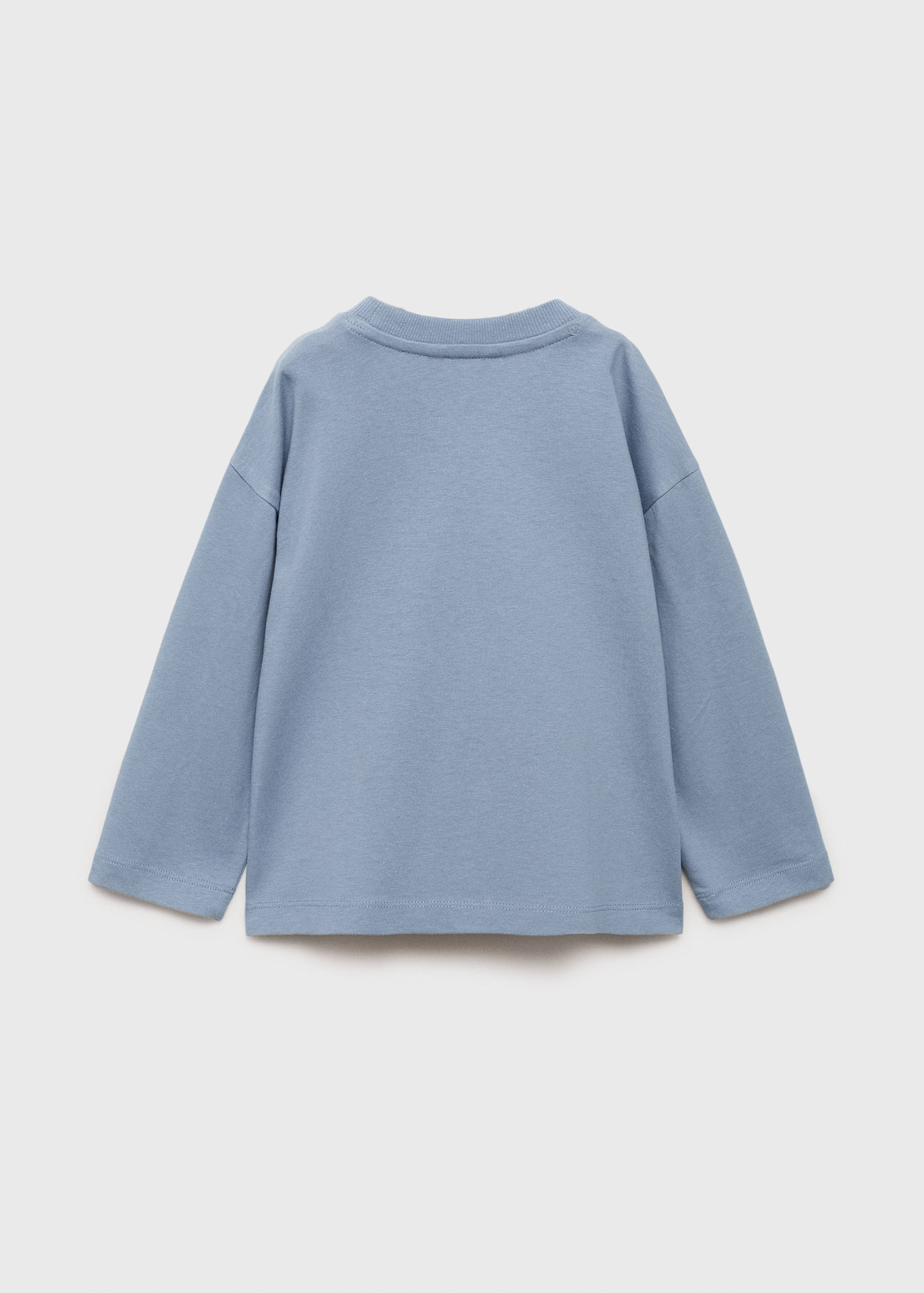 Pocket cotton T-shirt - Reverse of the article