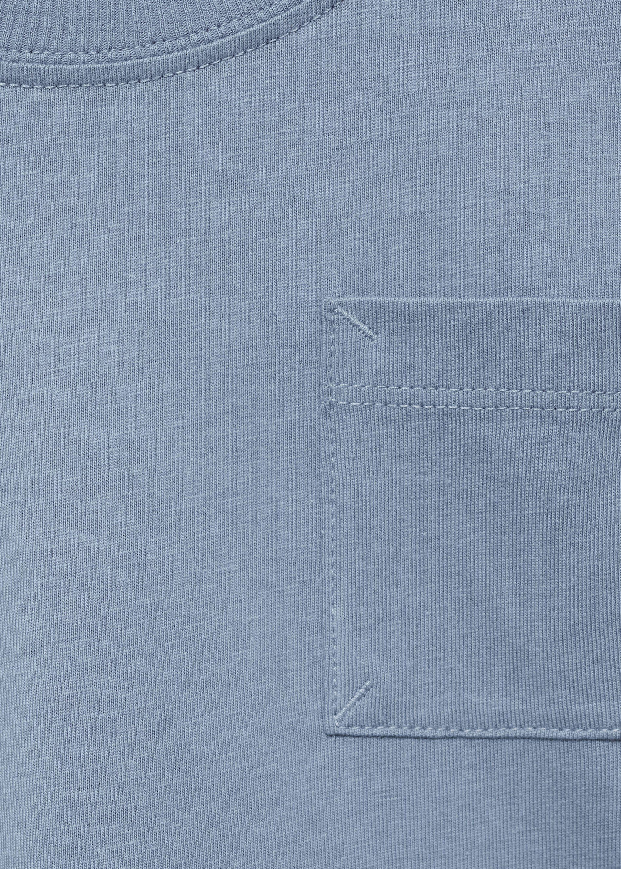 Pocket cotton T-shirt - Details of the article 8
