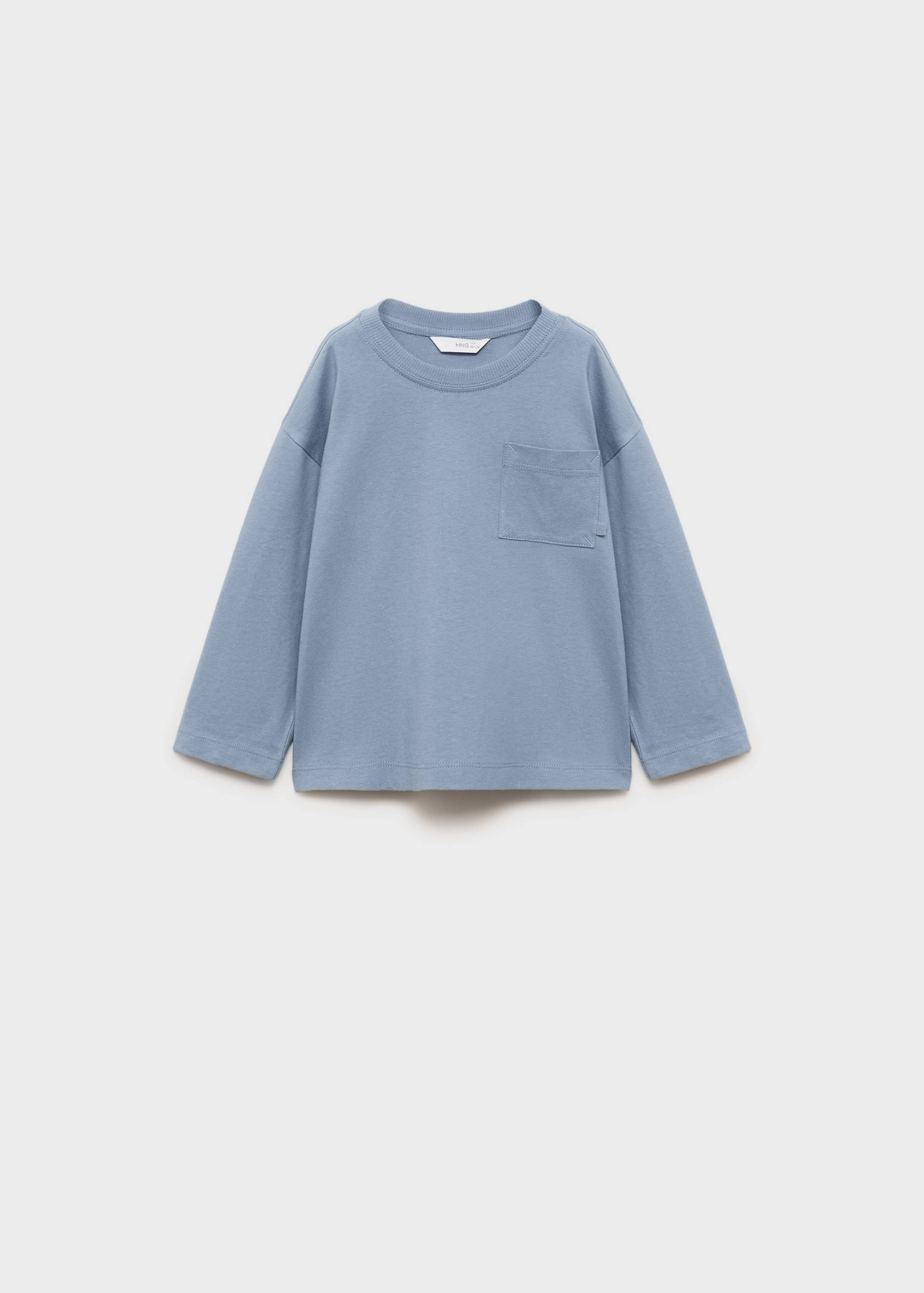Pocket cotton T-shirt - Article without model