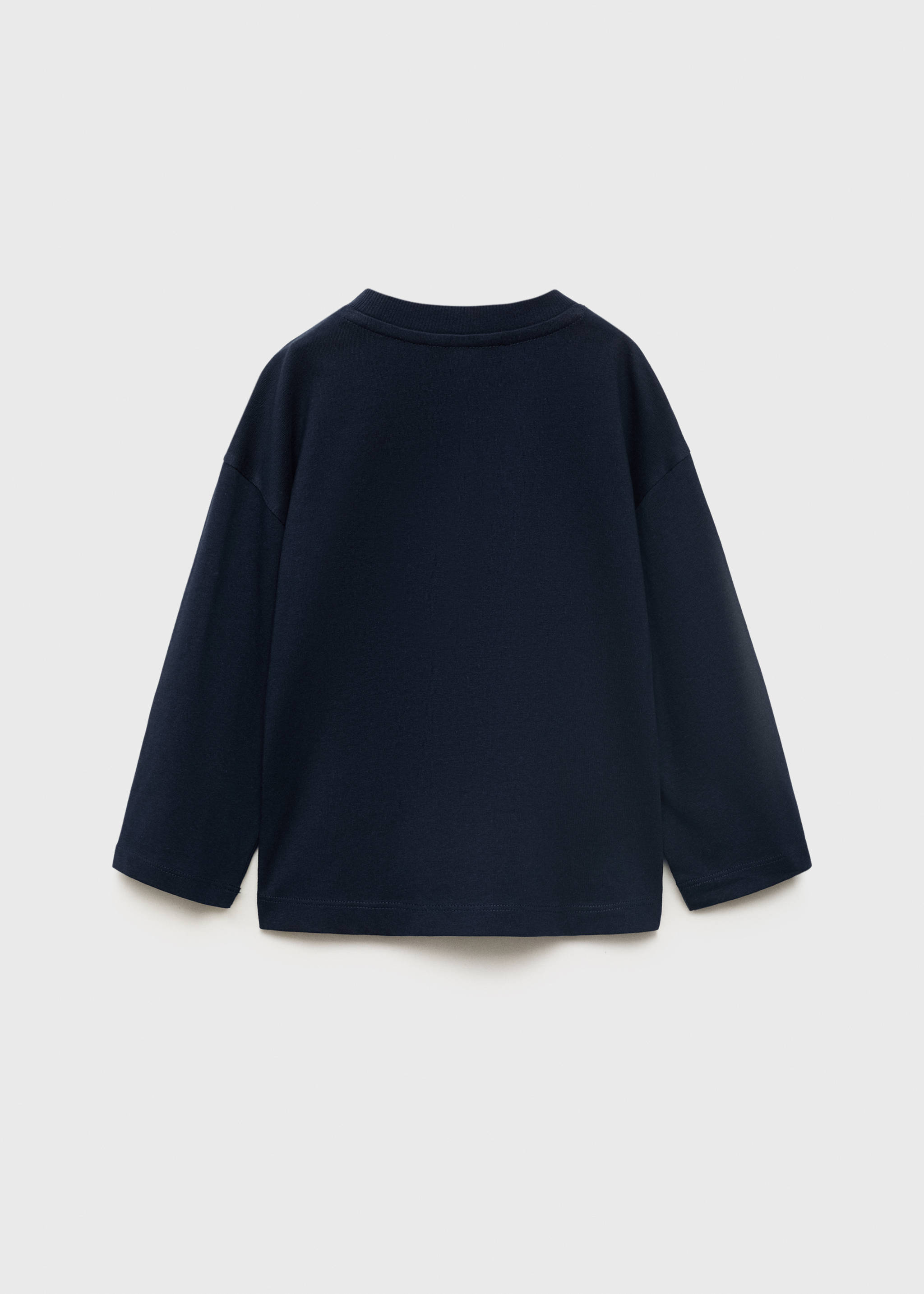 Pocket cotton T-shirt - Reverse of the article