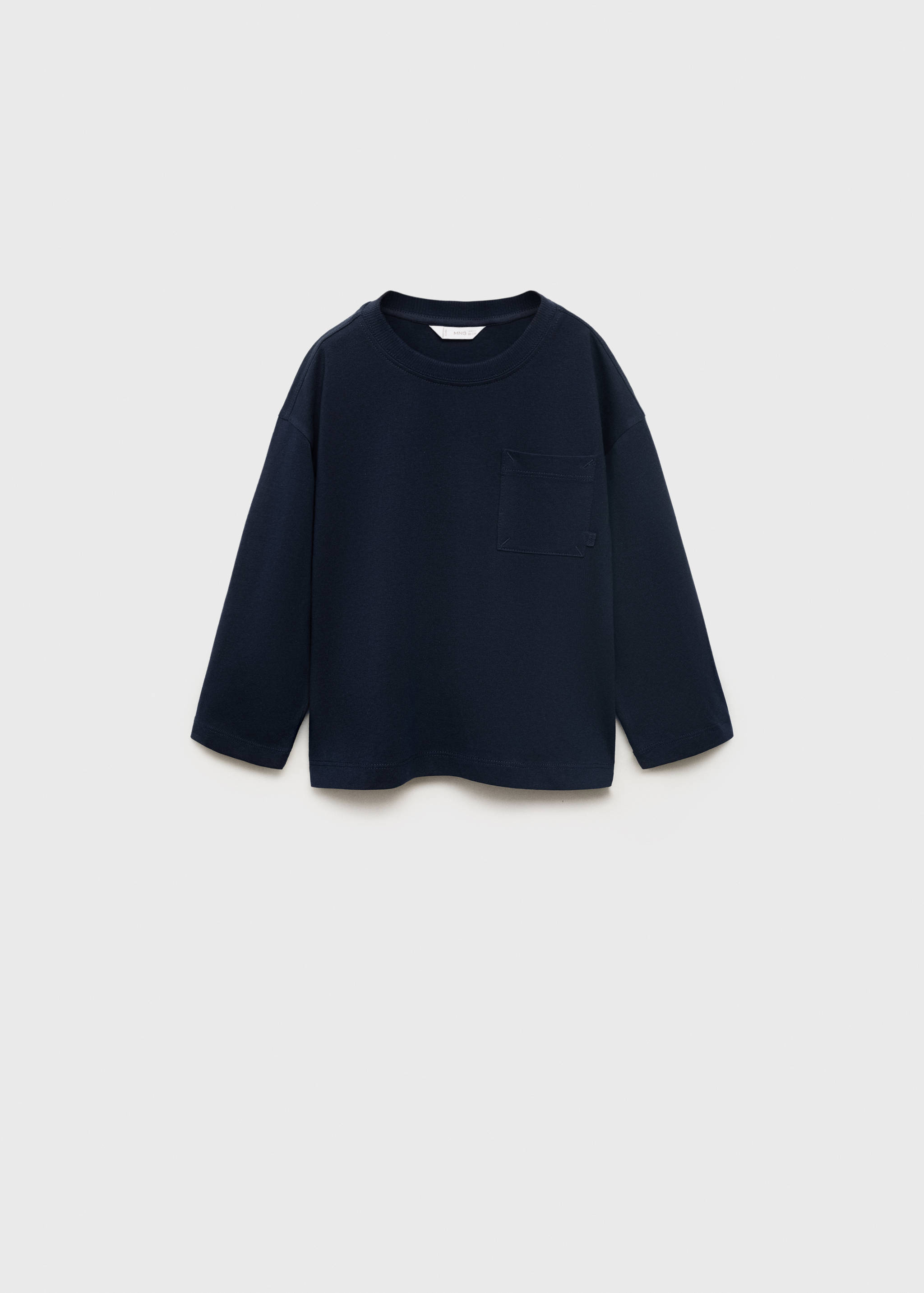 Pocket cotton T-shirt - Article without model