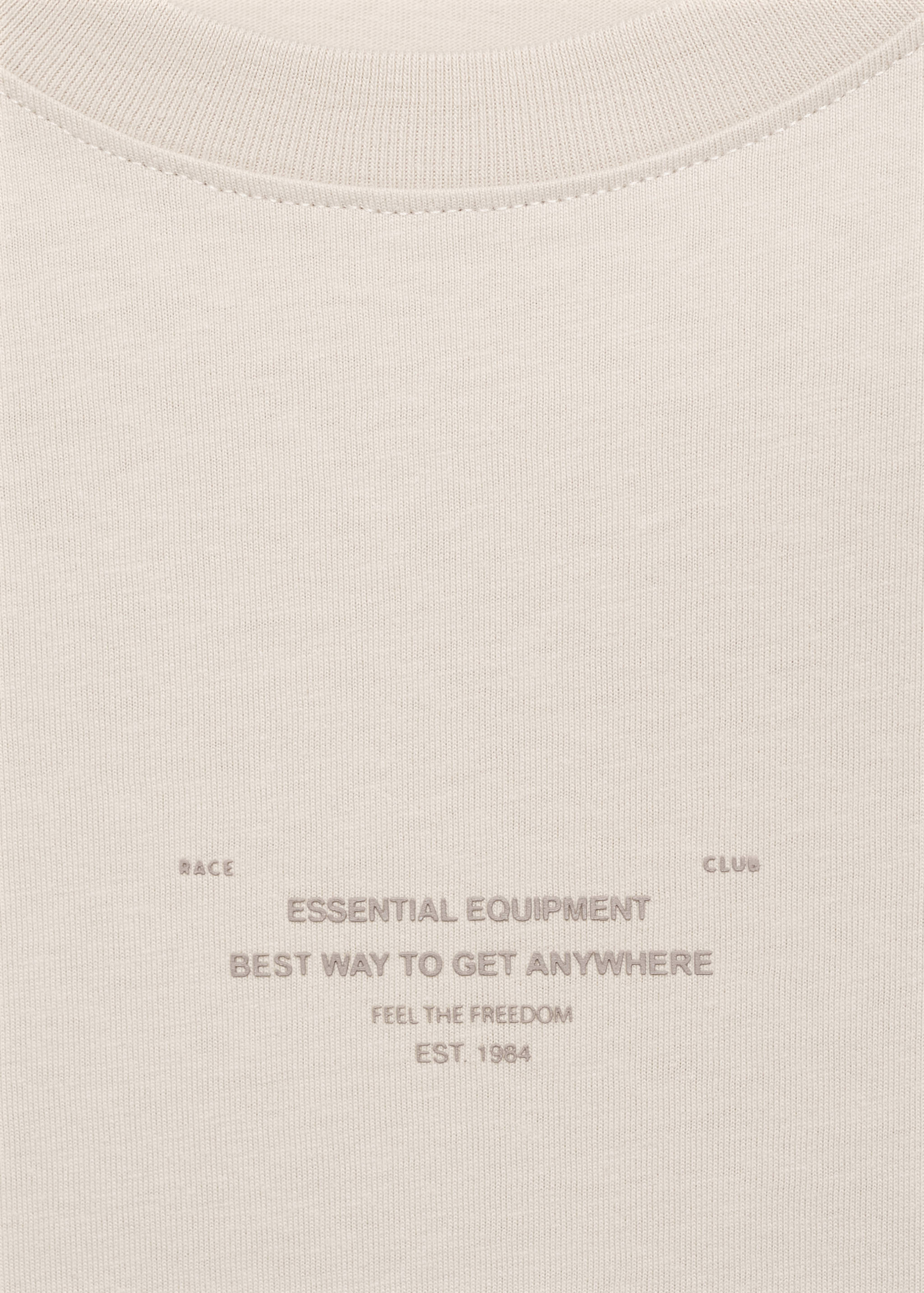 Printed cotton-blend t-shirt - Details of the article 8