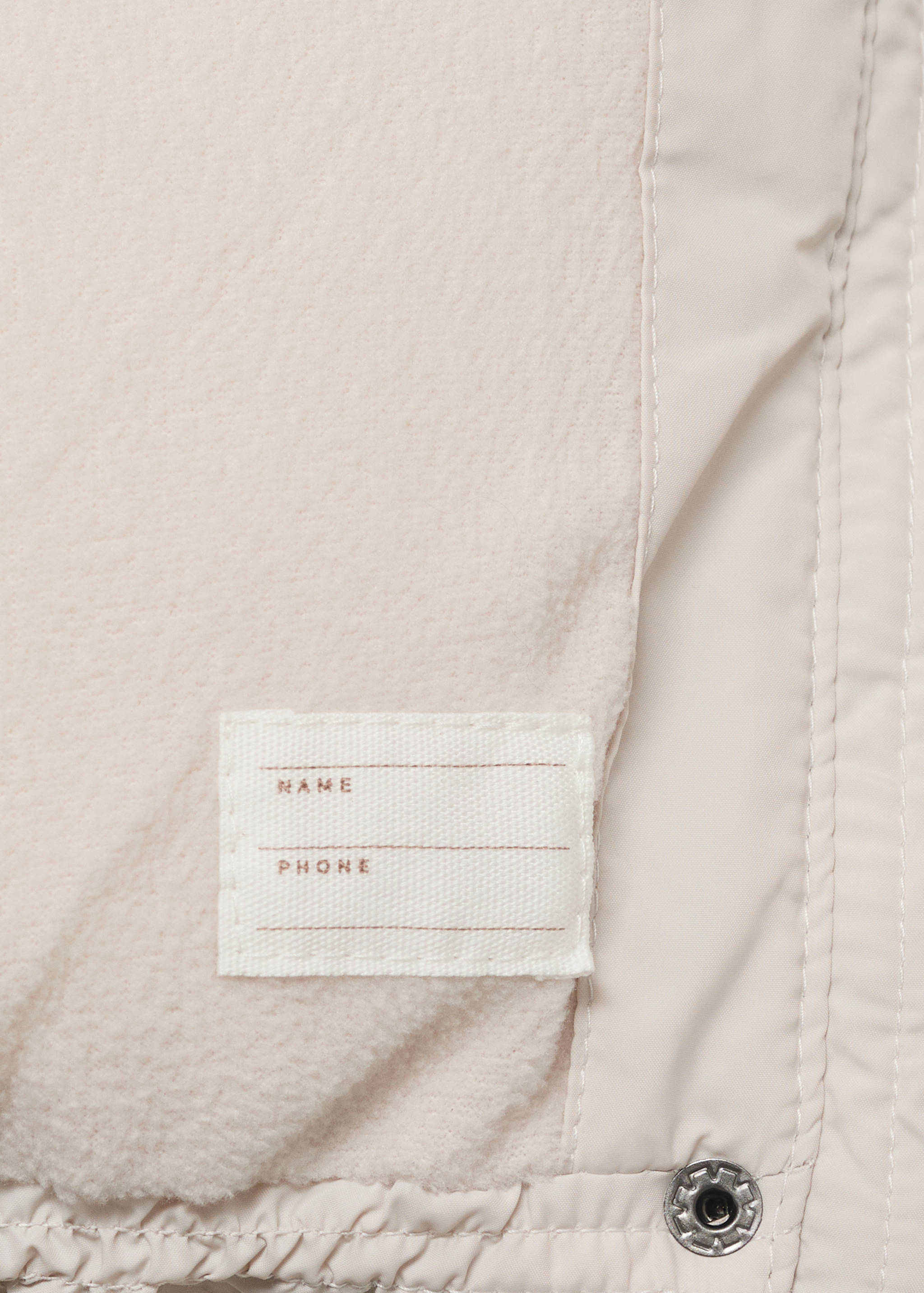 Anorak matelassé à capuche - Détail de l'article 0